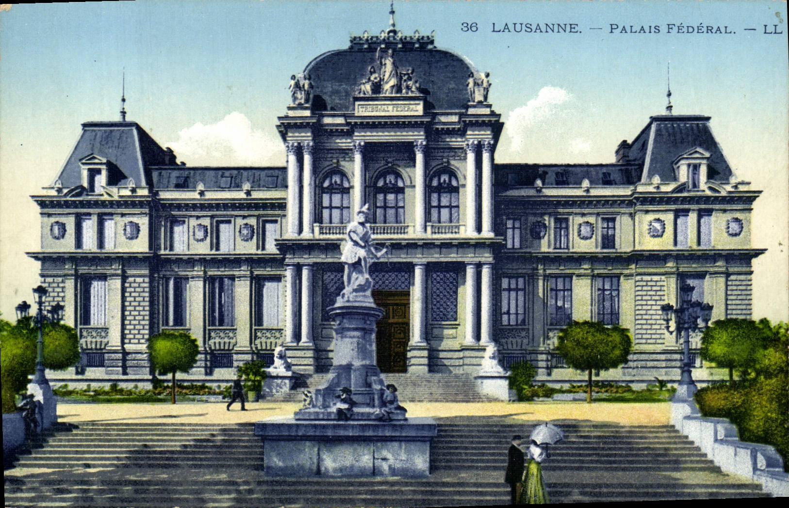 CPA Lausanne Palais Federal