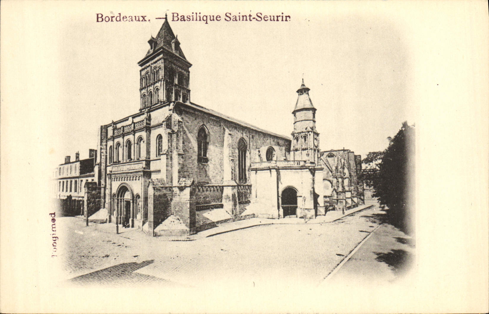 CPA Bordeaux Basilique Saint Seurin