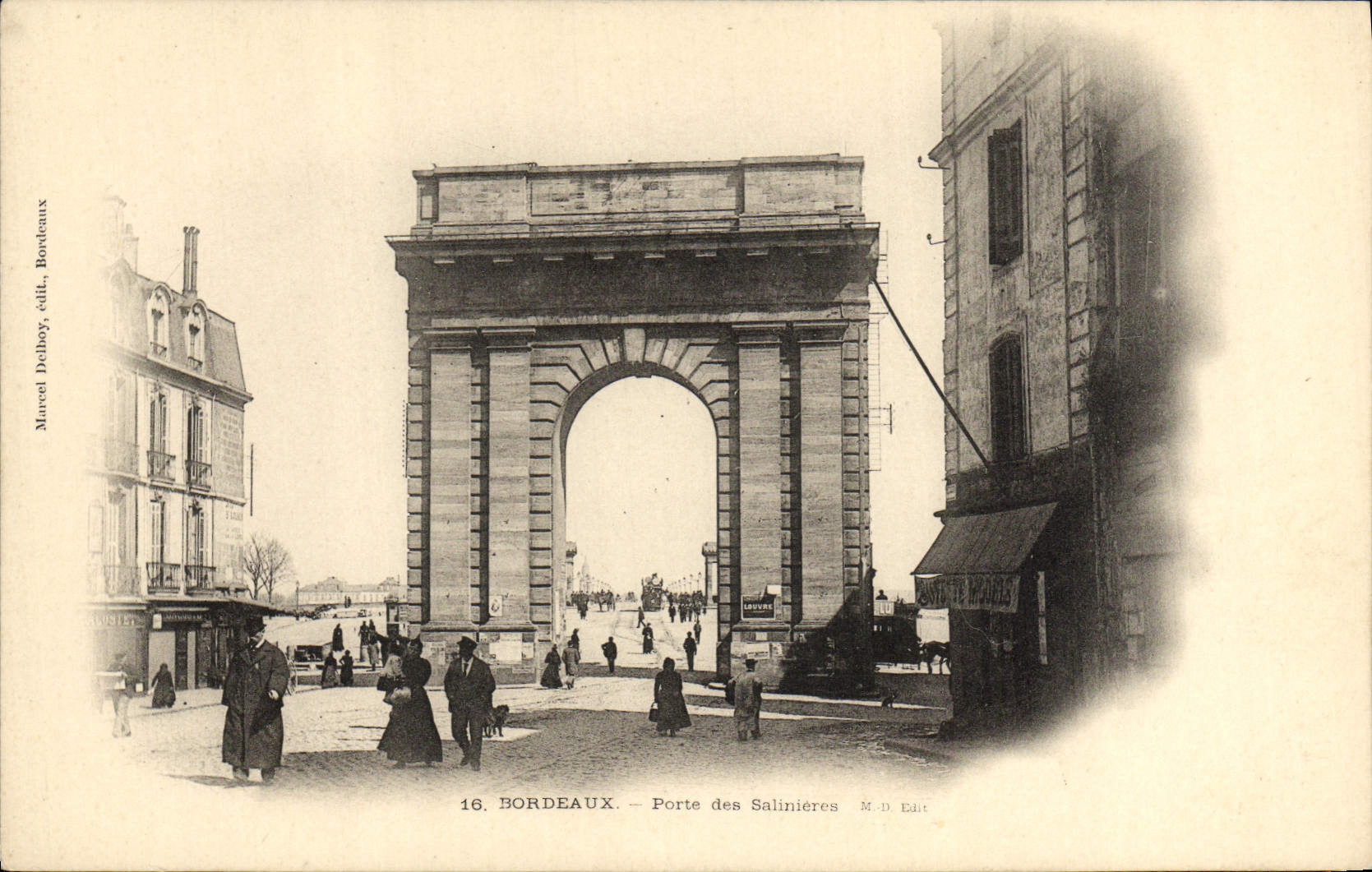 CPA Bordeaux Porte Des Salinieres