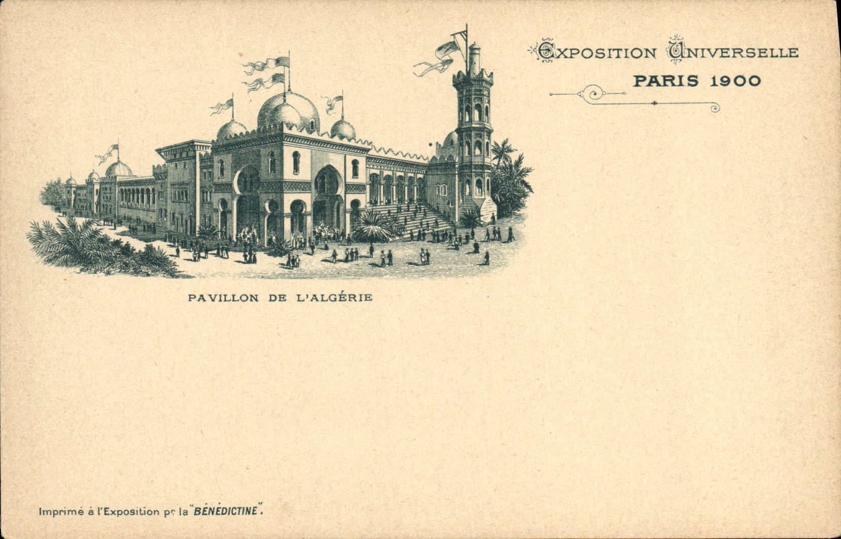 CPA Exposition Universelle Paris 1900 Pavillon De L'Algerie
