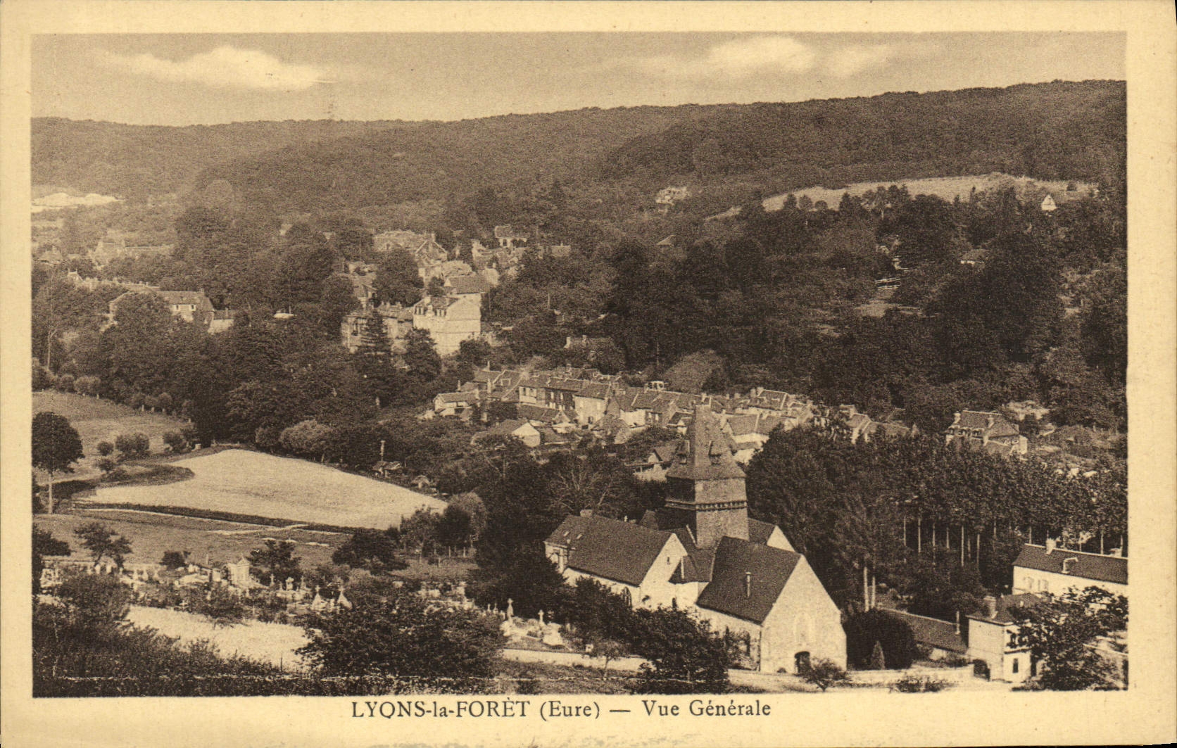 VINTAGE POSTCARD Lyons the Drill View
