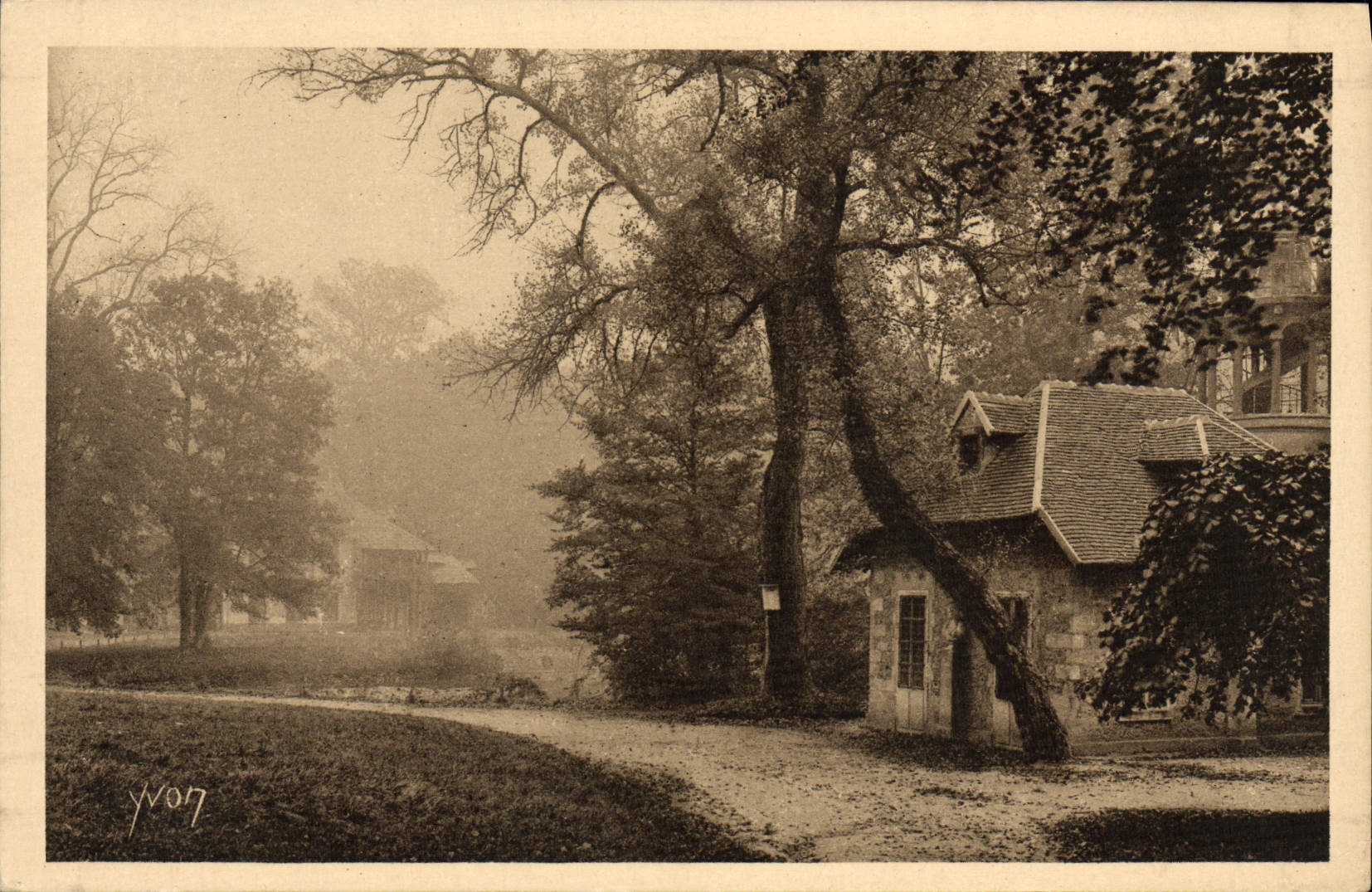 CPA Varsailles Hameau de Marie Antoinette