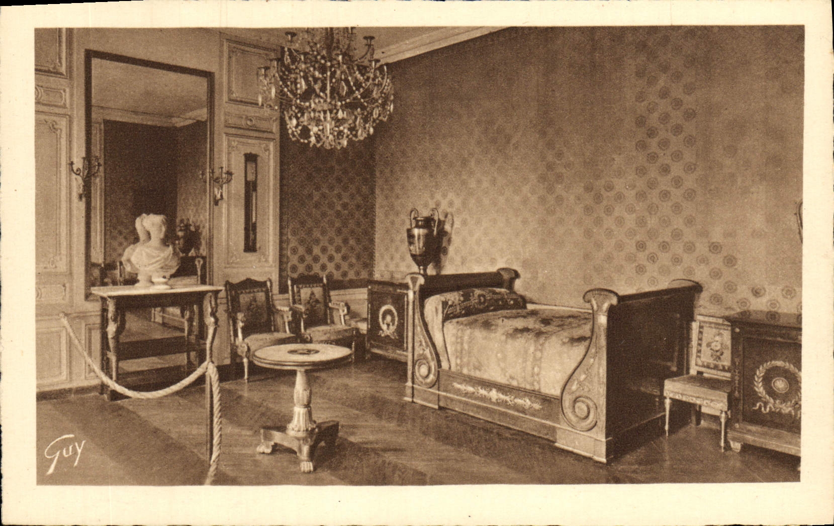 CPA Versailles Chambre de Napoleon 1er