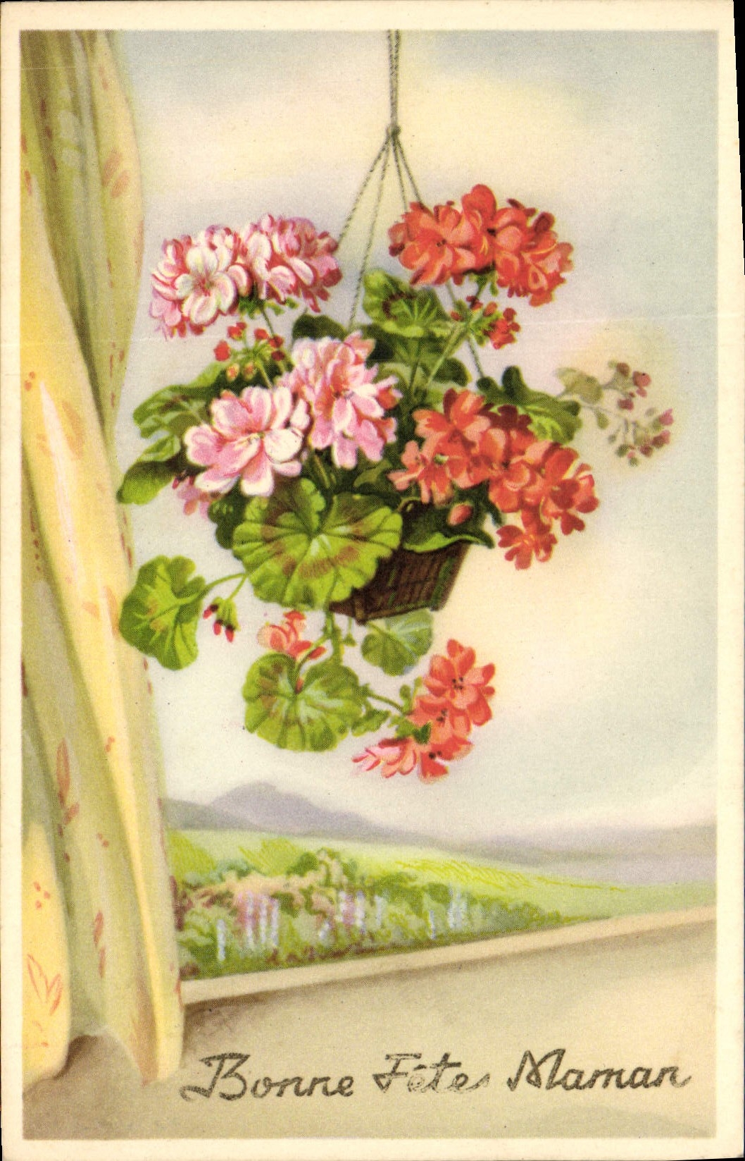 CPA Fantaisie Fleurs