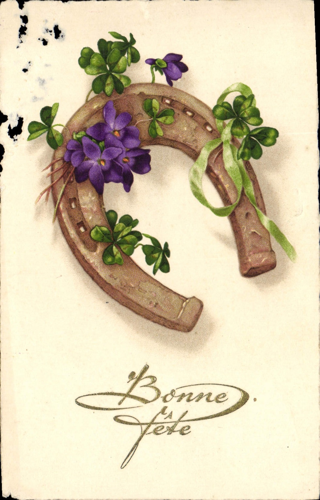 CPA Fantaisie Fleurs