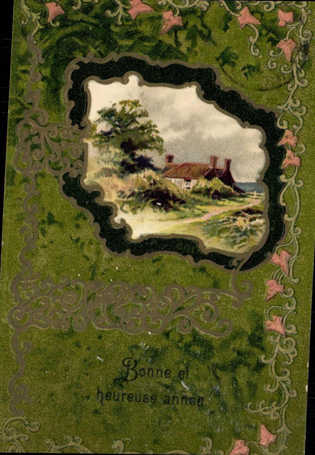 CPA Fantaisie Bonne annee