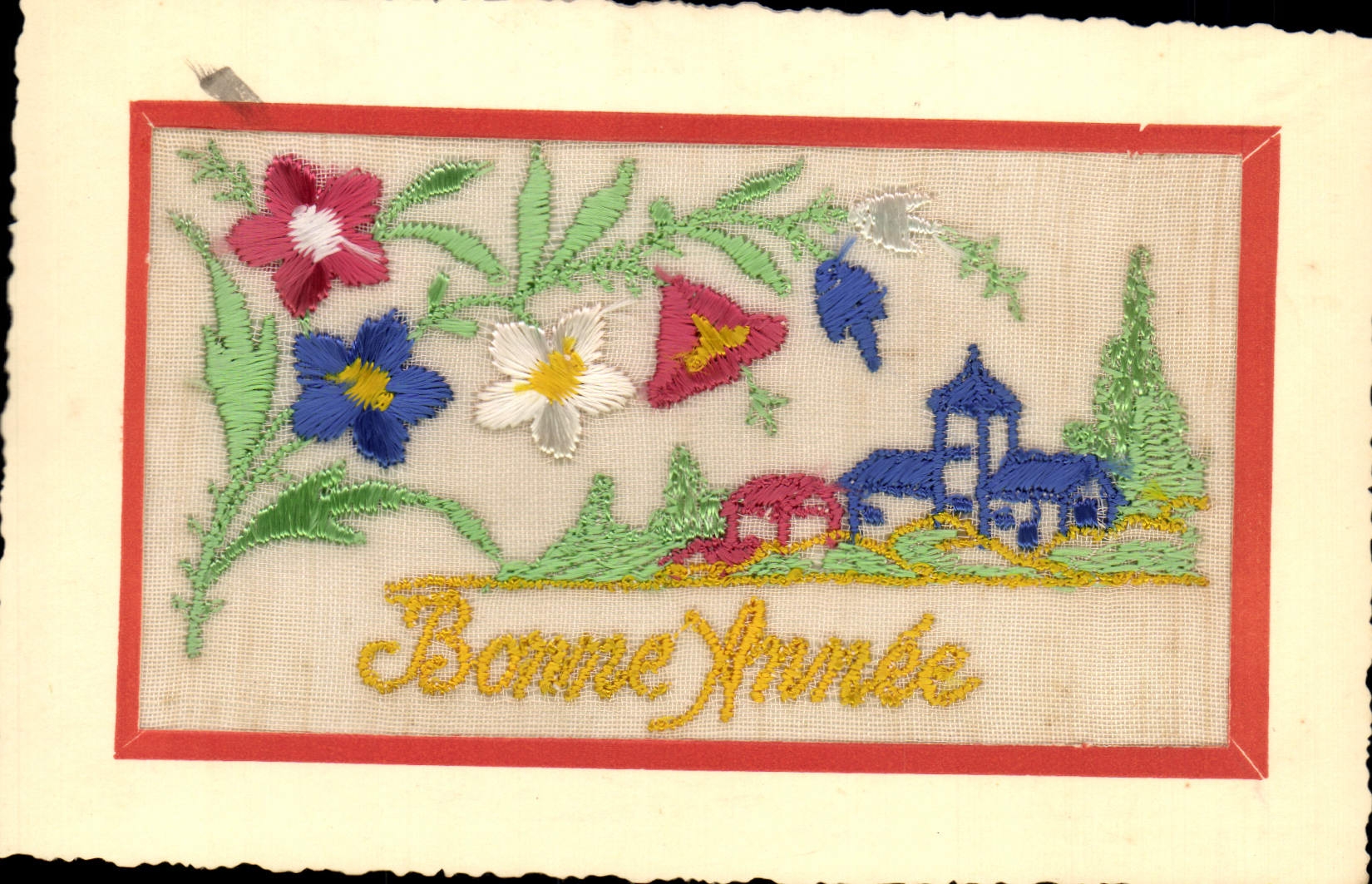 VINTAGE POSTCARD Brodee Fantasy Happy New Year