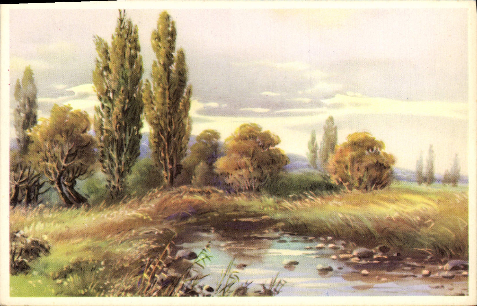 CPA Fantaisie Payasge