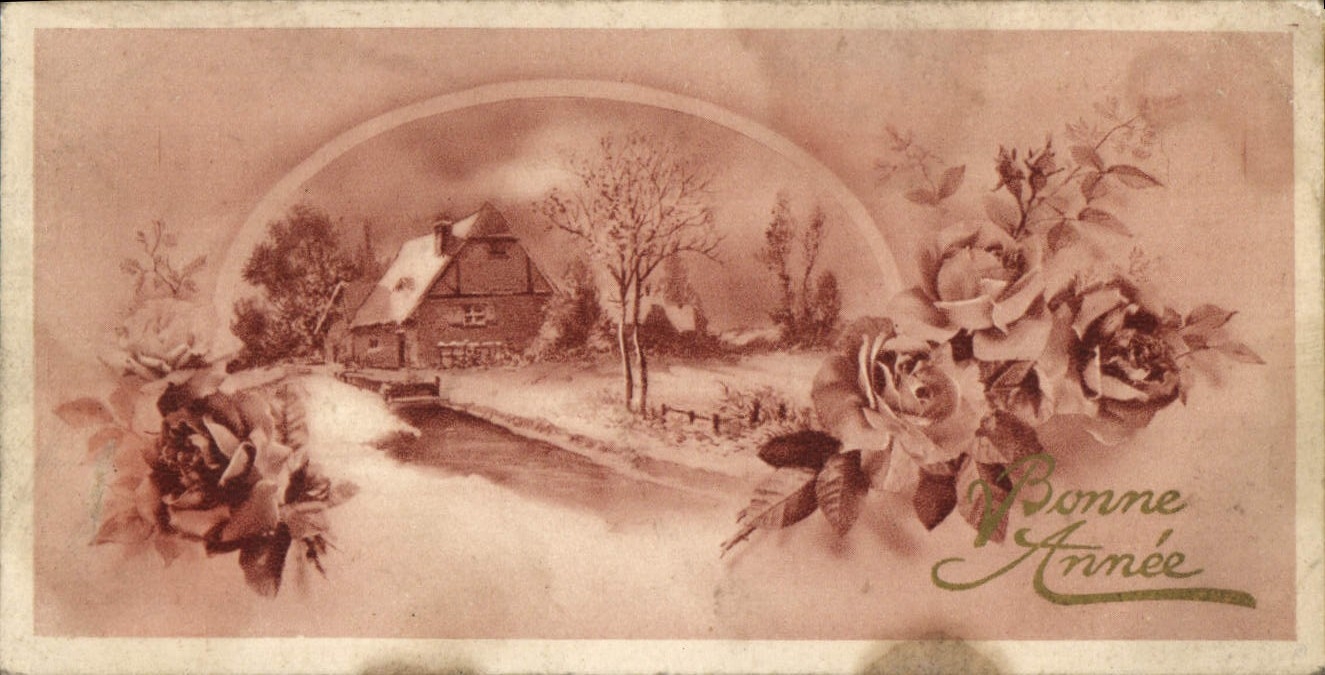 CPA Fantaisie Bonne Annee