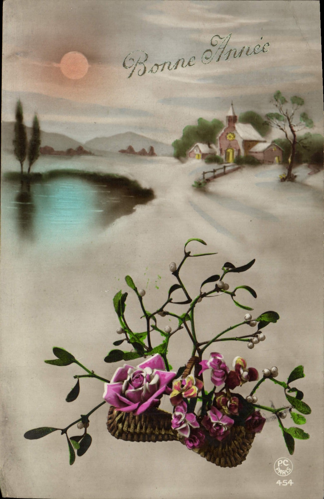 CPA Fantaisie Bonne Annee