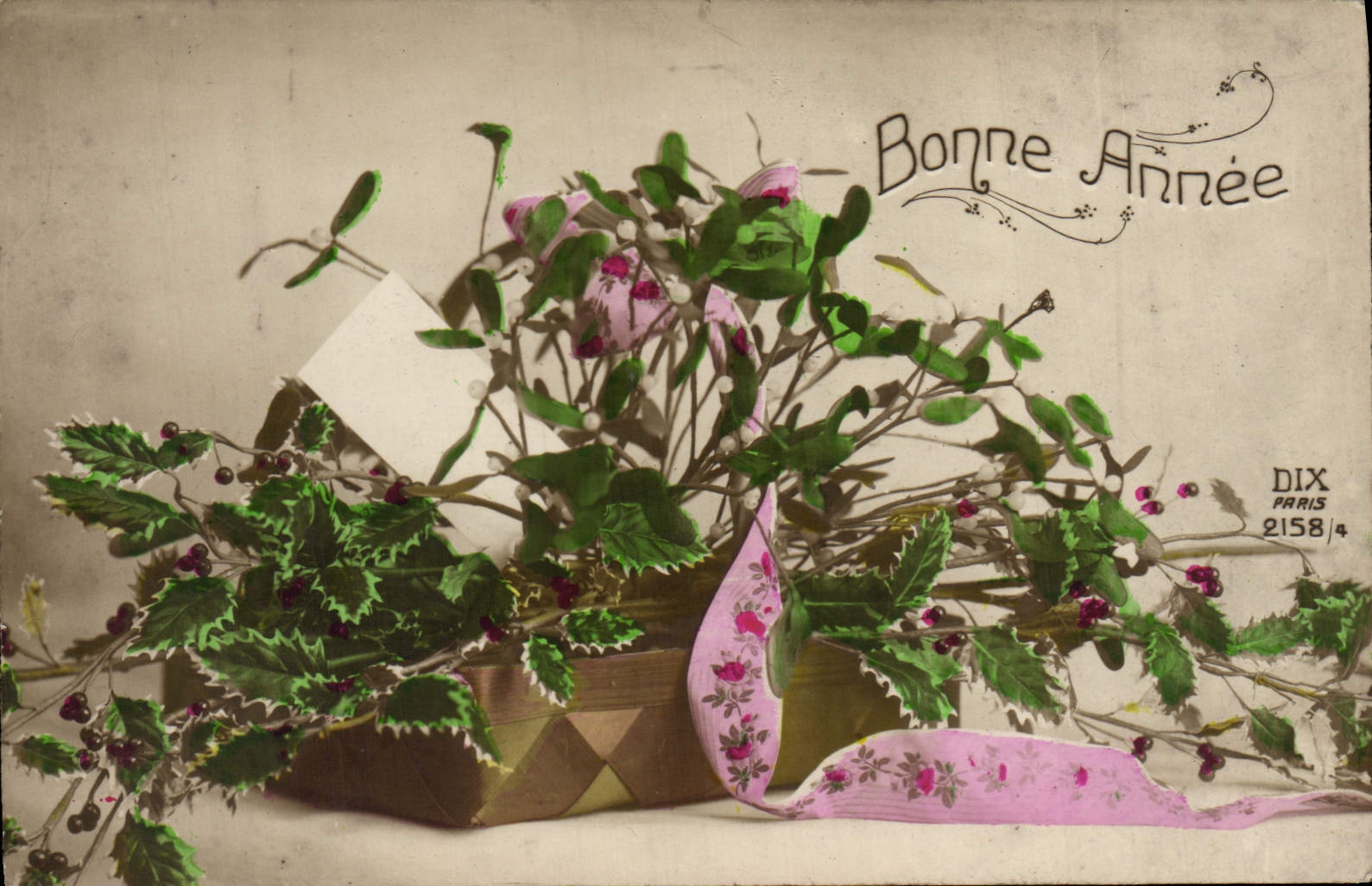 CPA Fantaisie Bonne Annee