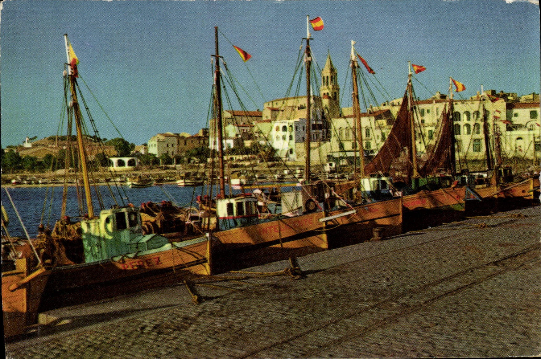 CPM Costa Brava Palamos El puerto Bateaux