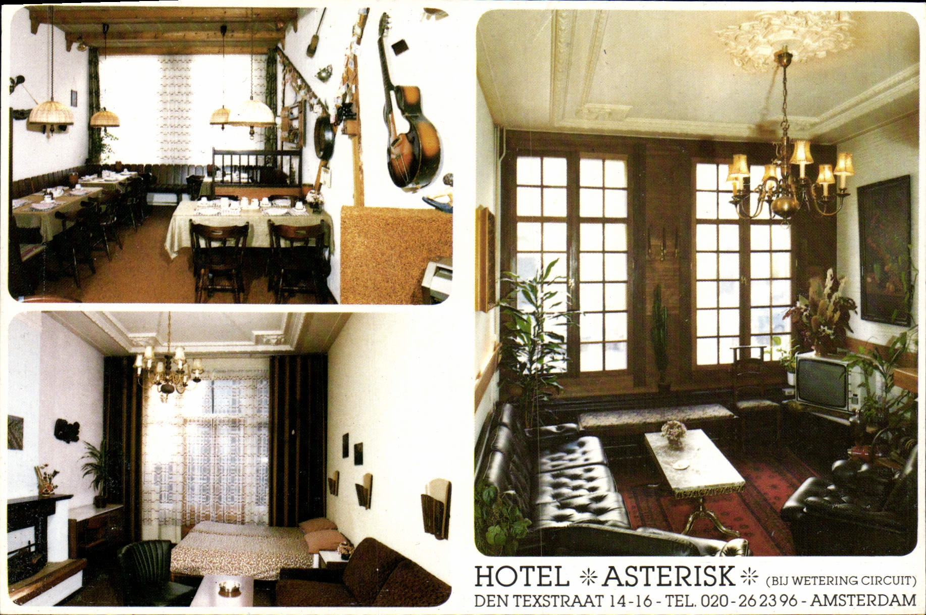 CPM Hotel Asterisk Den Texstraat Amsterdam