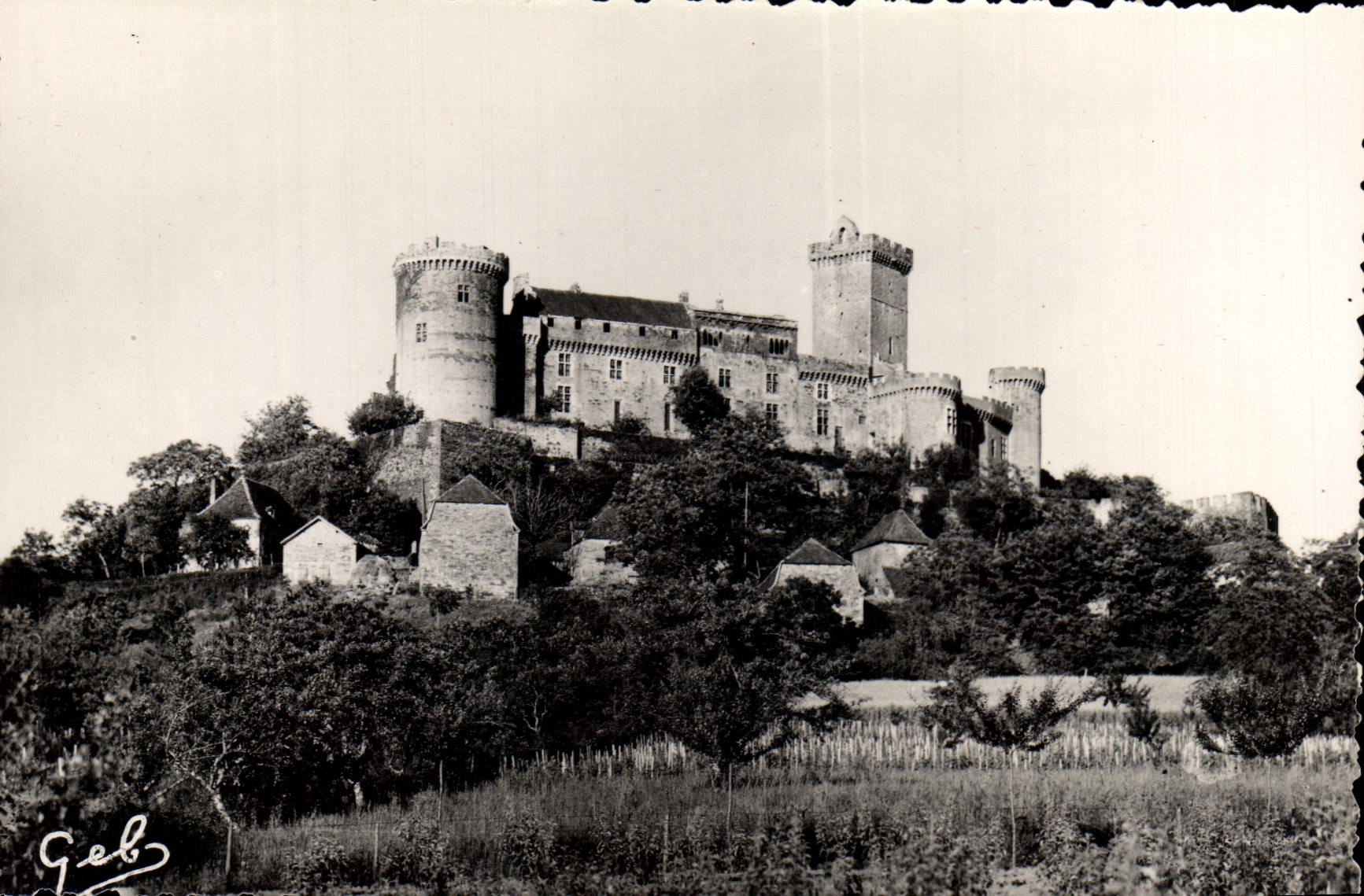 CPM La Vallee de la Dordogne Le Chatau de Castelnau Bretenoux