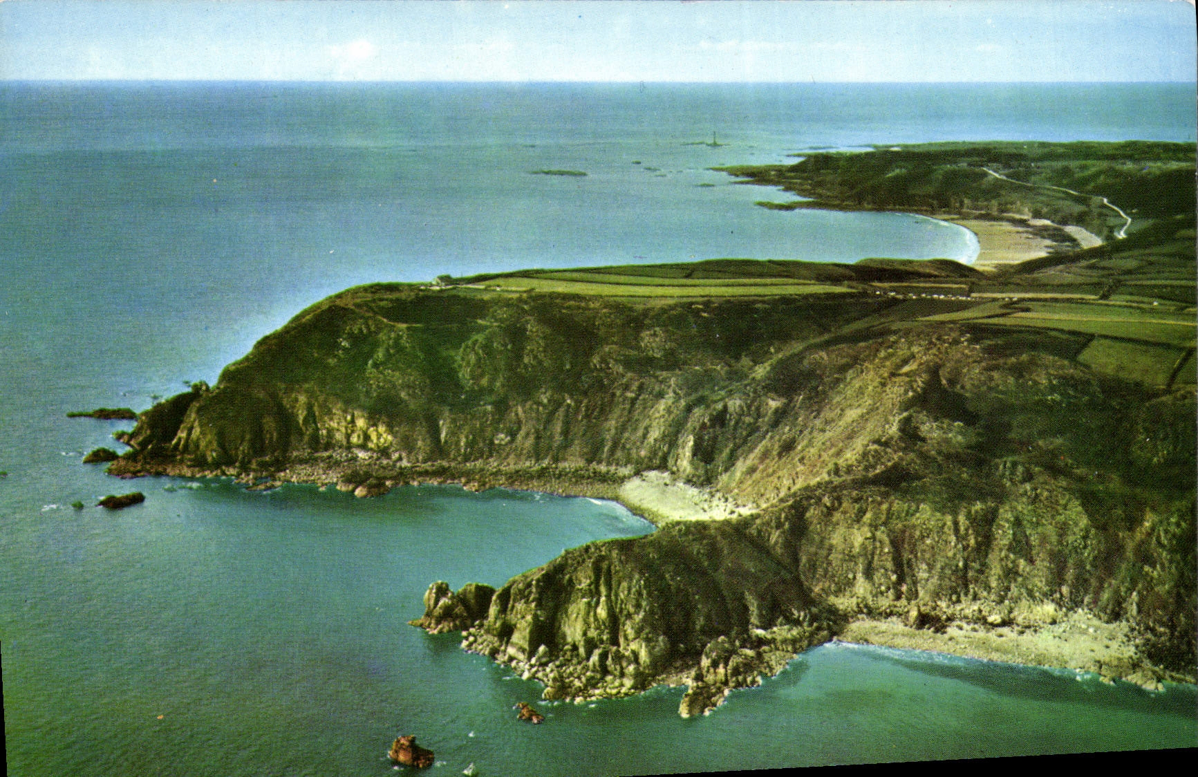 MODERN CARD La Hague Cliffs of Jobourg and the Cape of La Hague