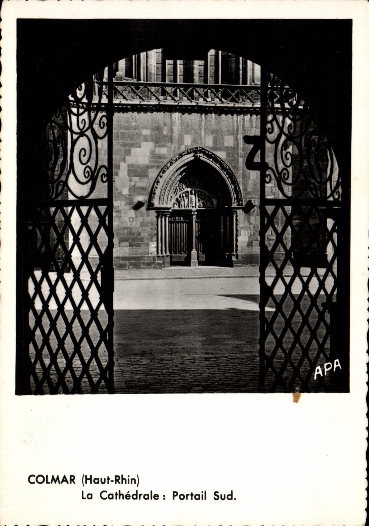 MODERN CARD Colomar the Cathedral Southern Gate