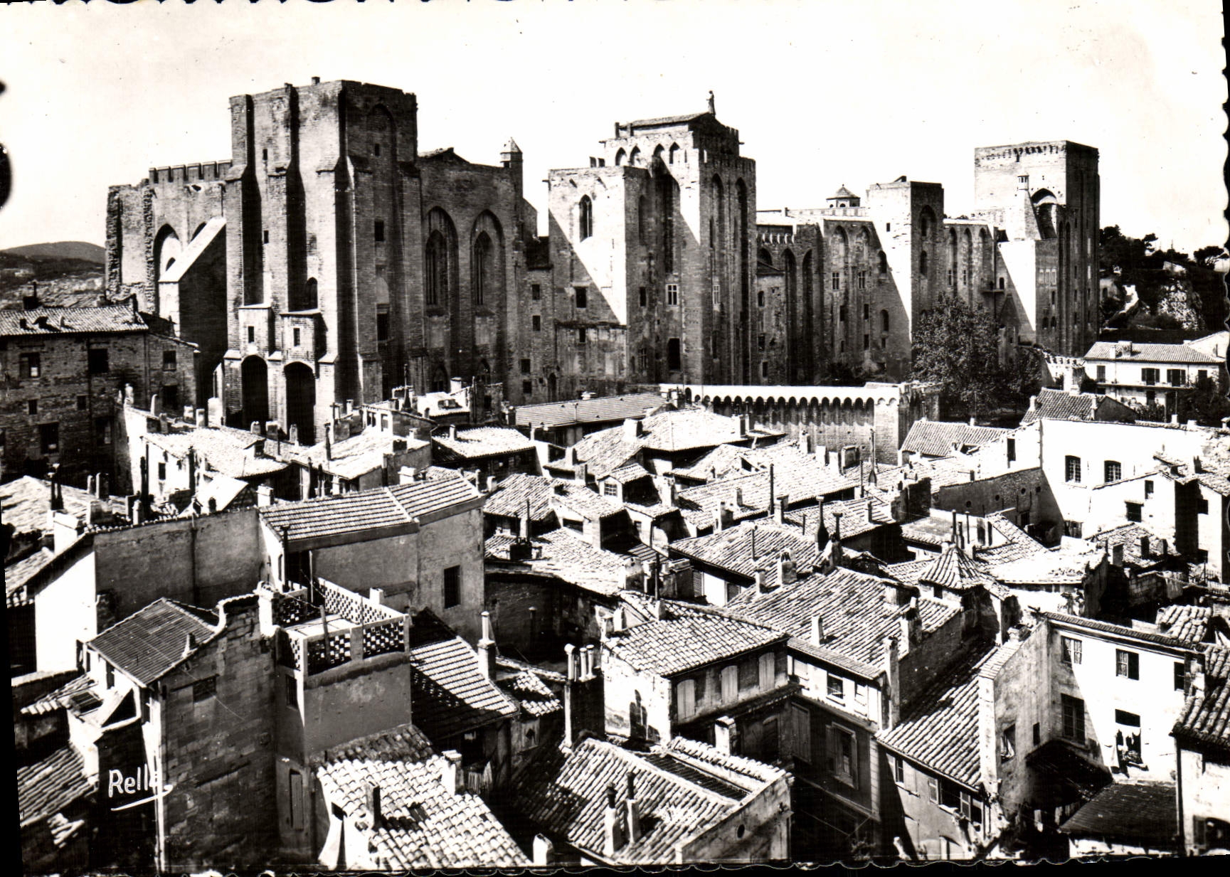 POSTAL MODERNA paladar de Avignon de los papas costa este