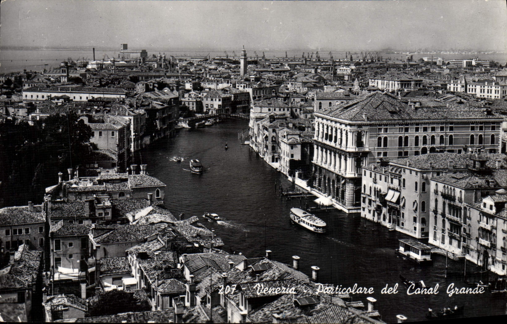 POSTAL MODERNA canal de Venezia Paritcolare LED grande