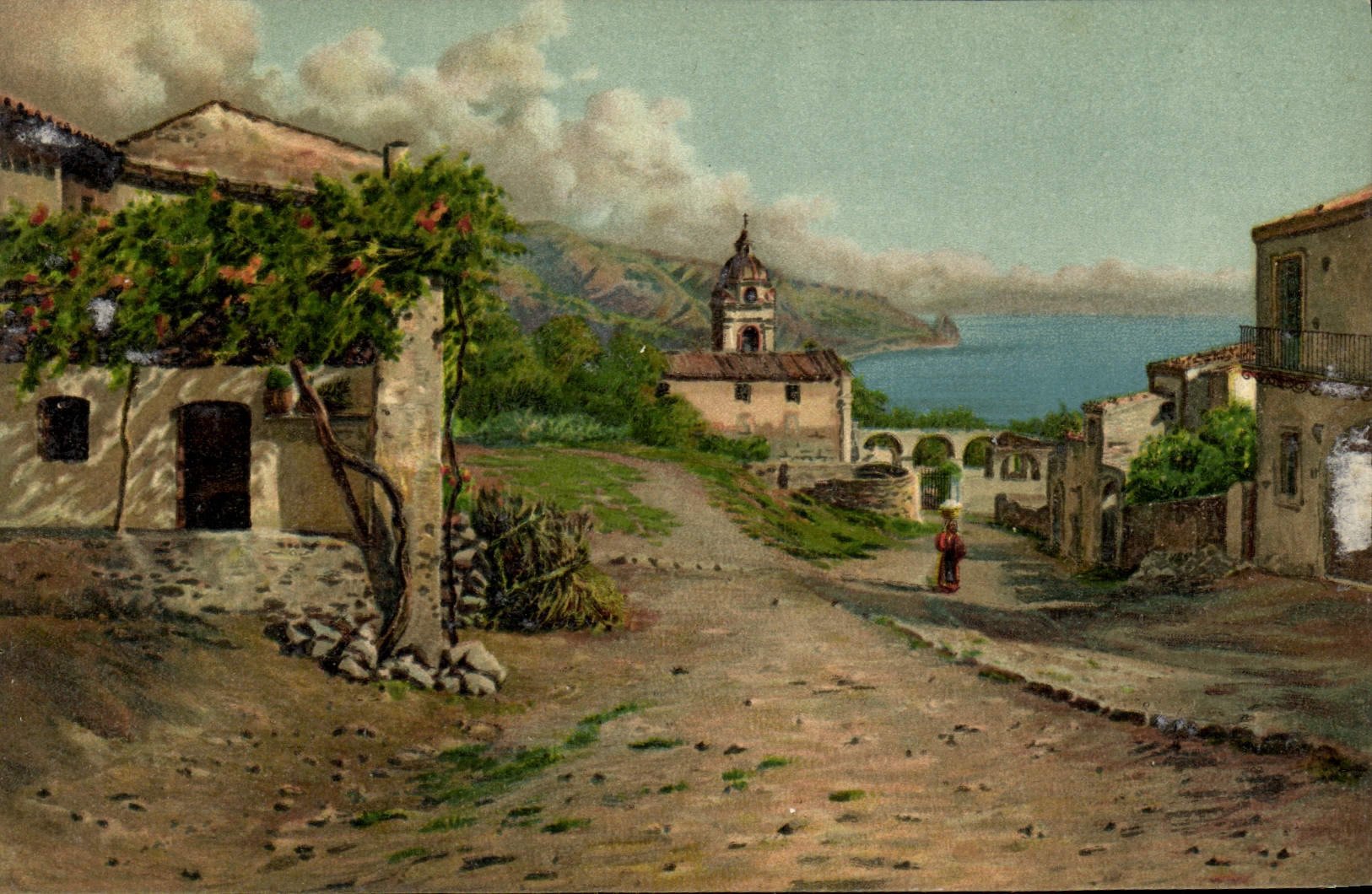 VINTAGE POSTCARD S Pancrazio