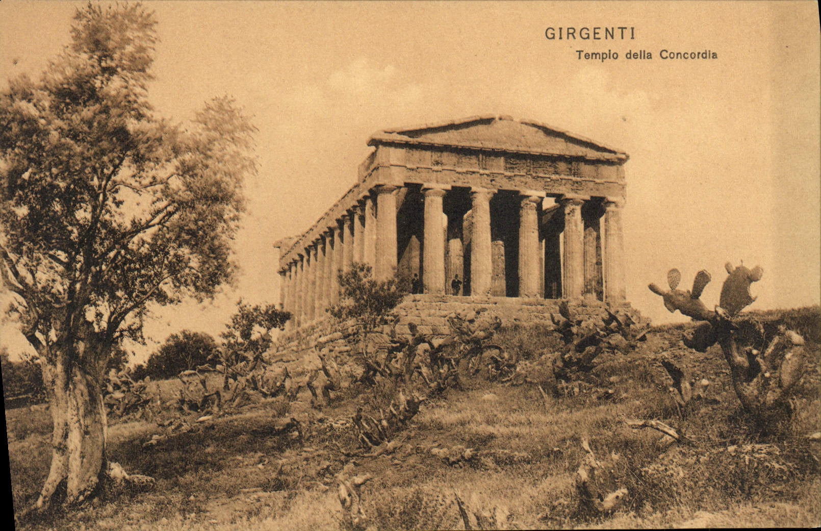 CPA Girgenti Tempio Della Concordia