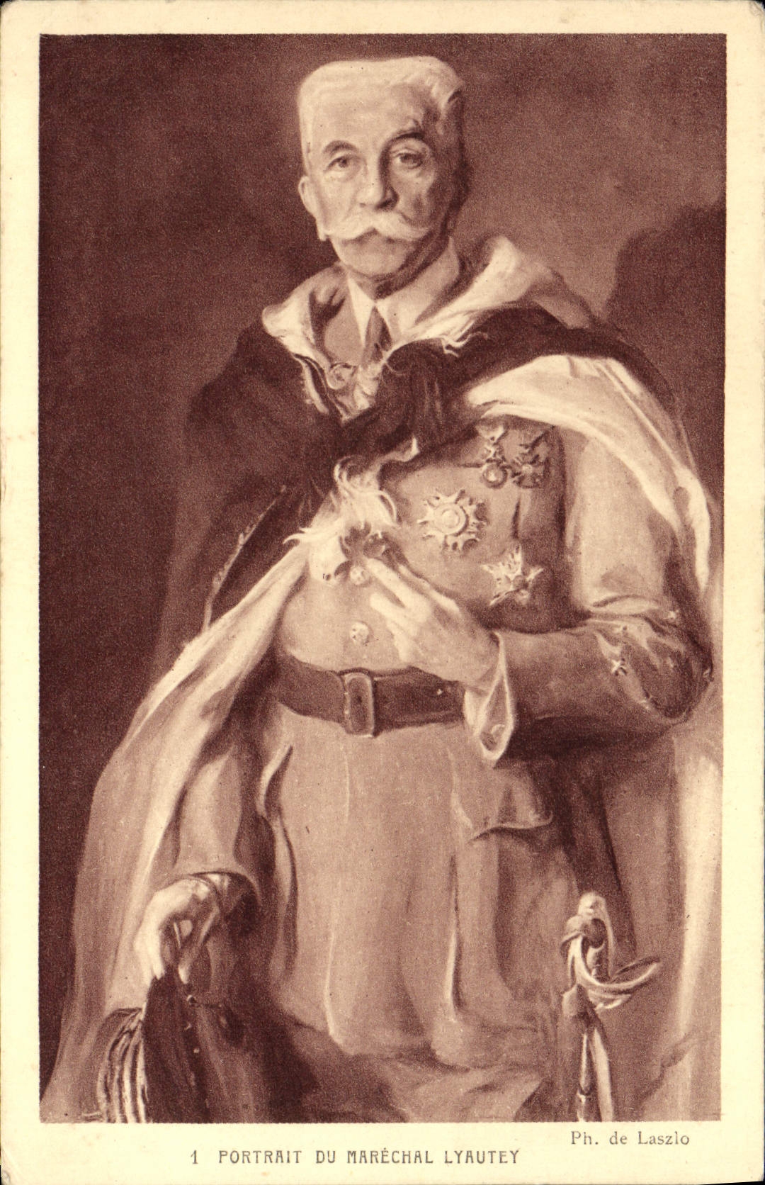 CPA Portrait Du Marechal Lyautey Ph de Laszlo