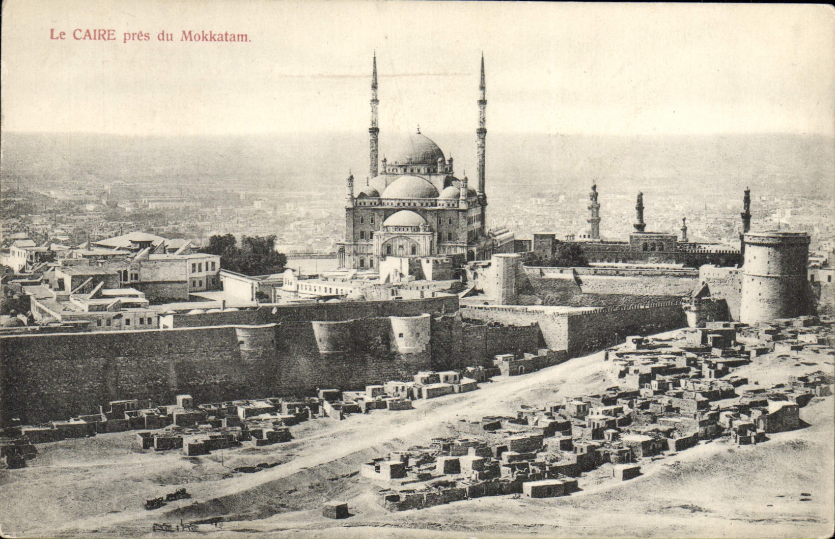 CPA Le Caire Pres Du Mokkatam Egypte