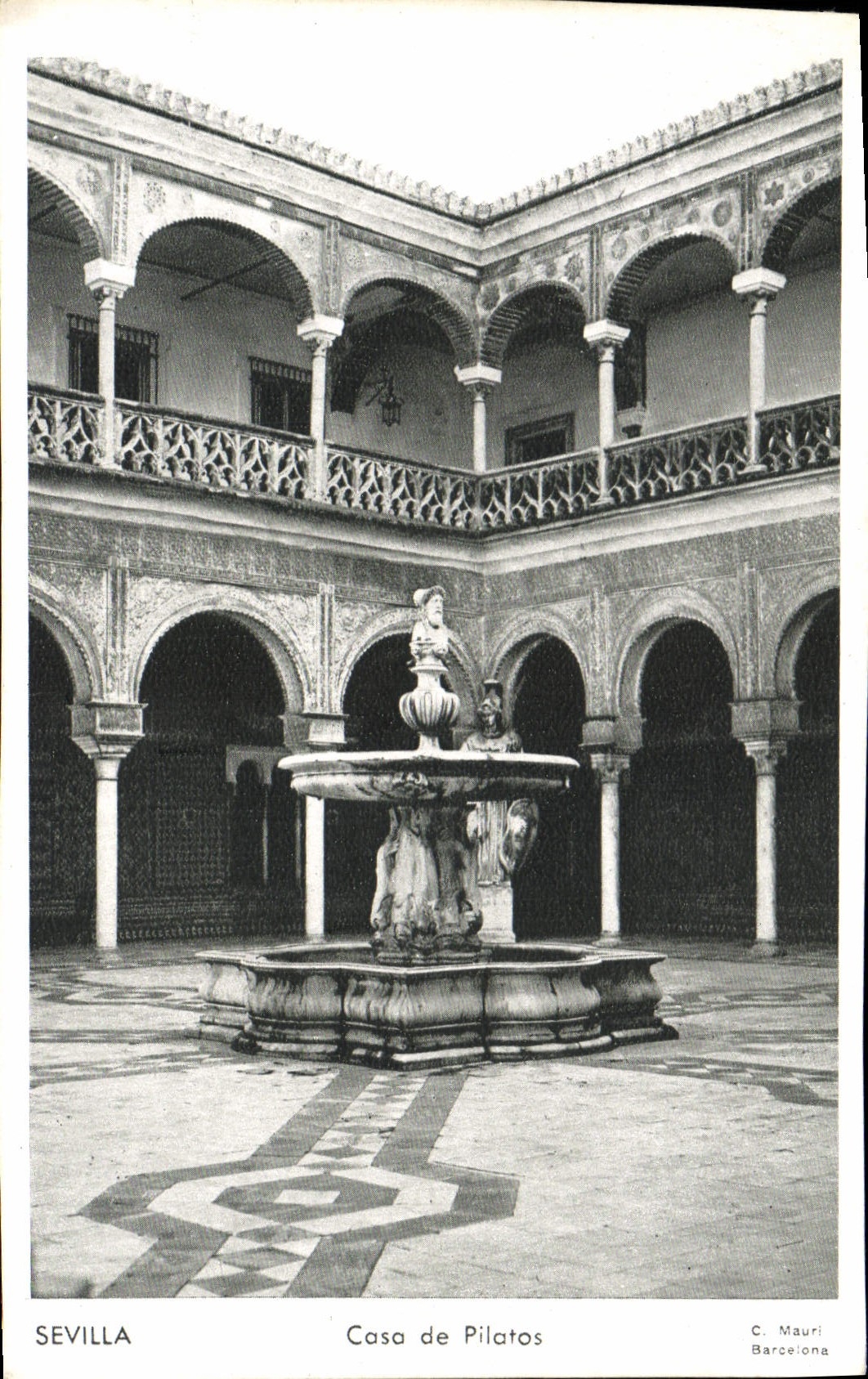 CPA Sevilla Casa De Pilatos