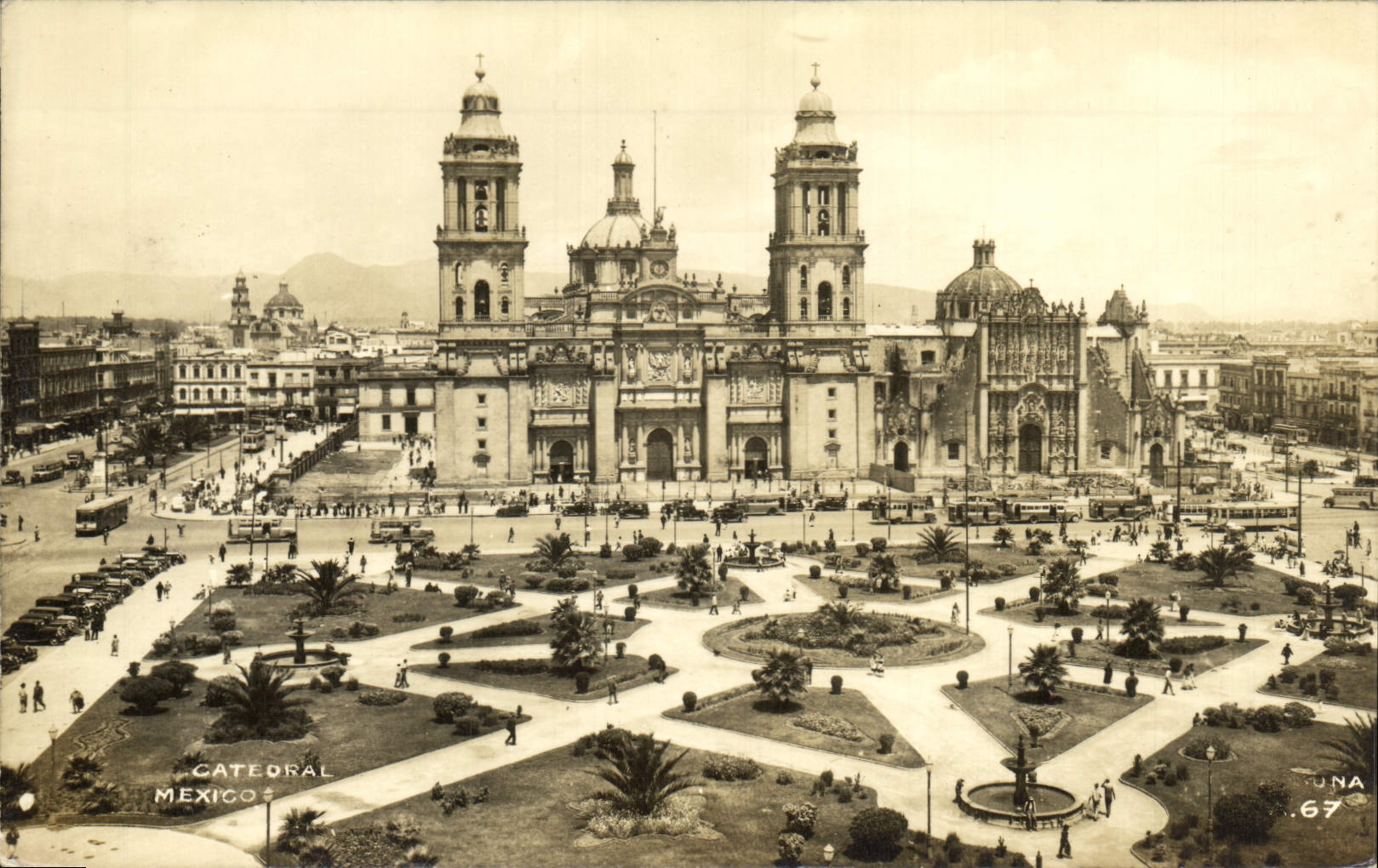 CPA Catedral Mexico