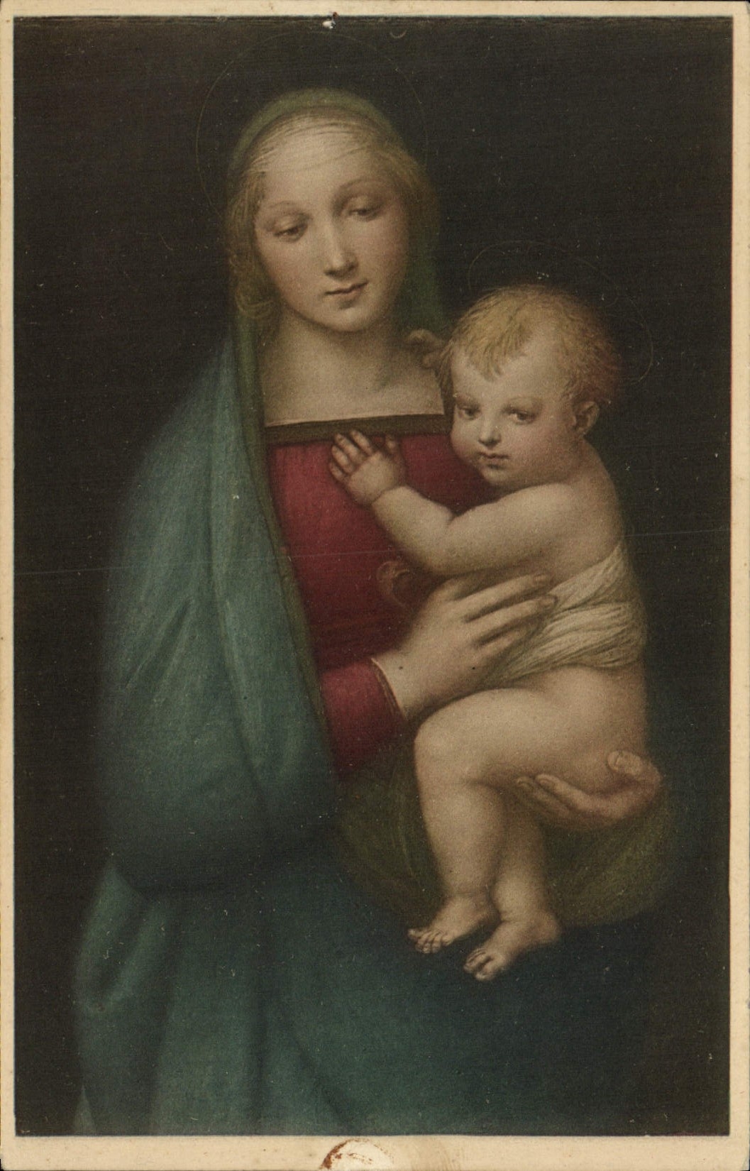 CPA Madonna del Granduca Raffaello Sanzio Firenze