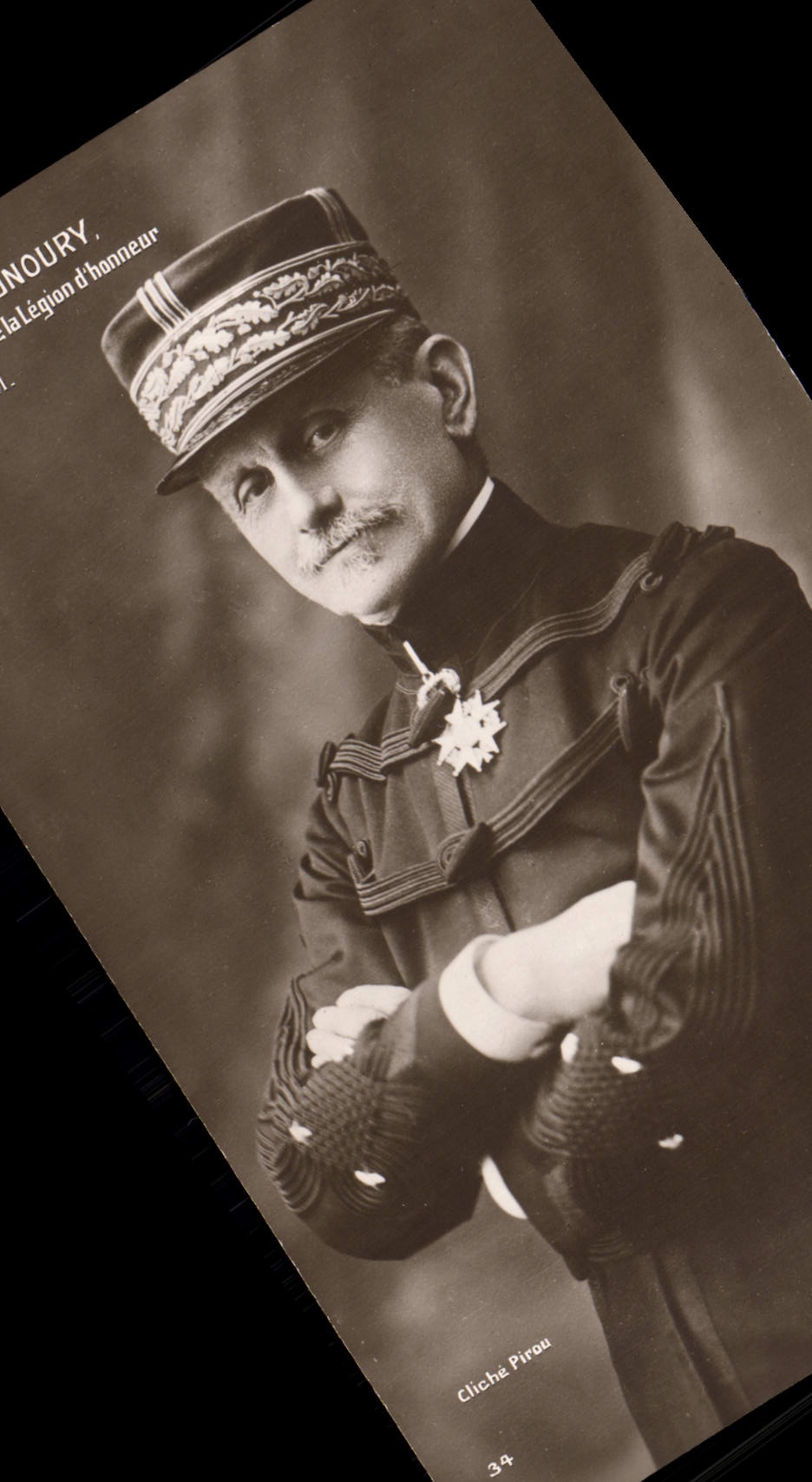 CPA General Maunoury Promu Grand Croix de la Legion d'Honneur Militaria