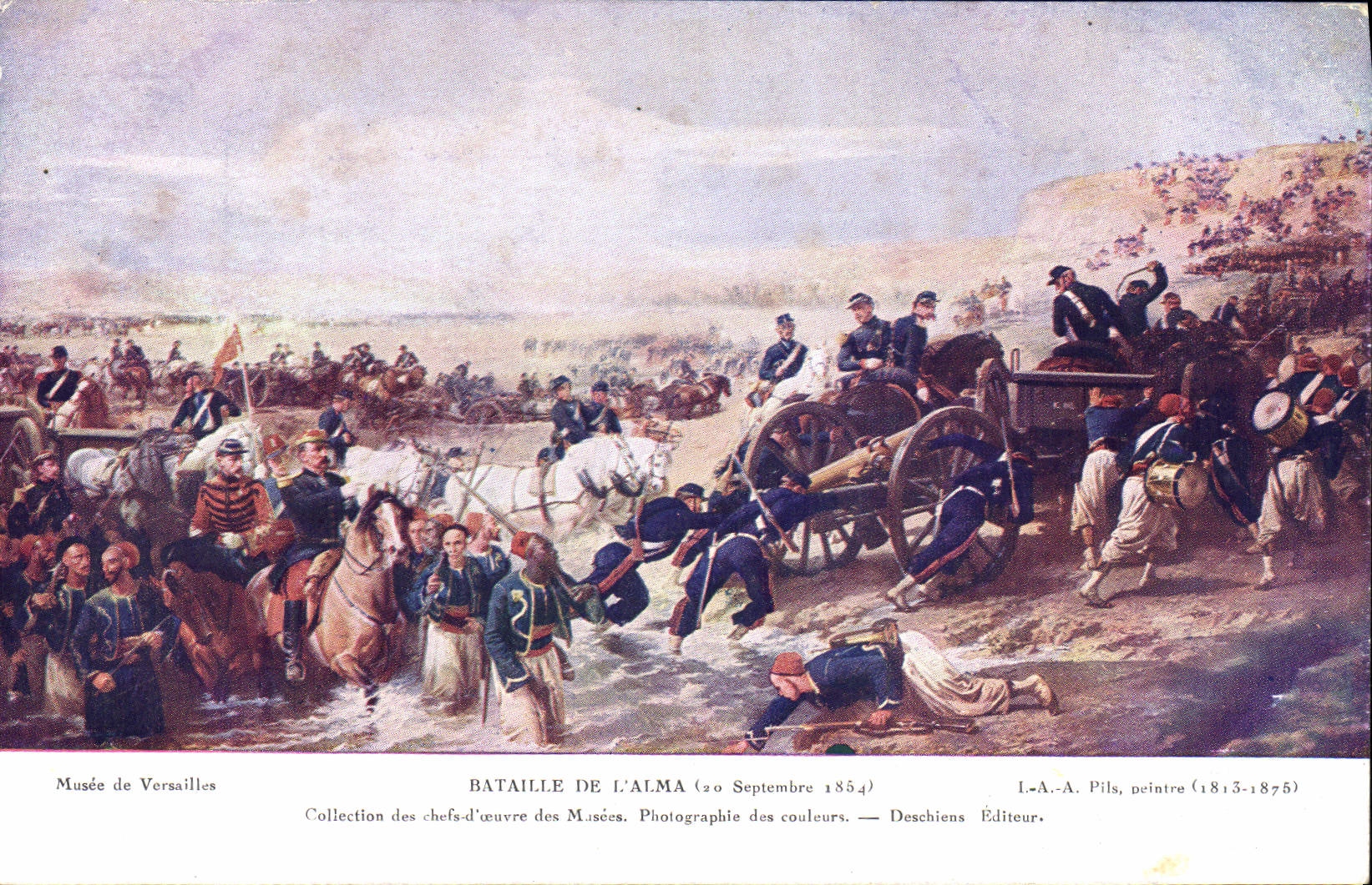 Batalla de la POSTAL de la VENDIMIA del lma Militaria 1854