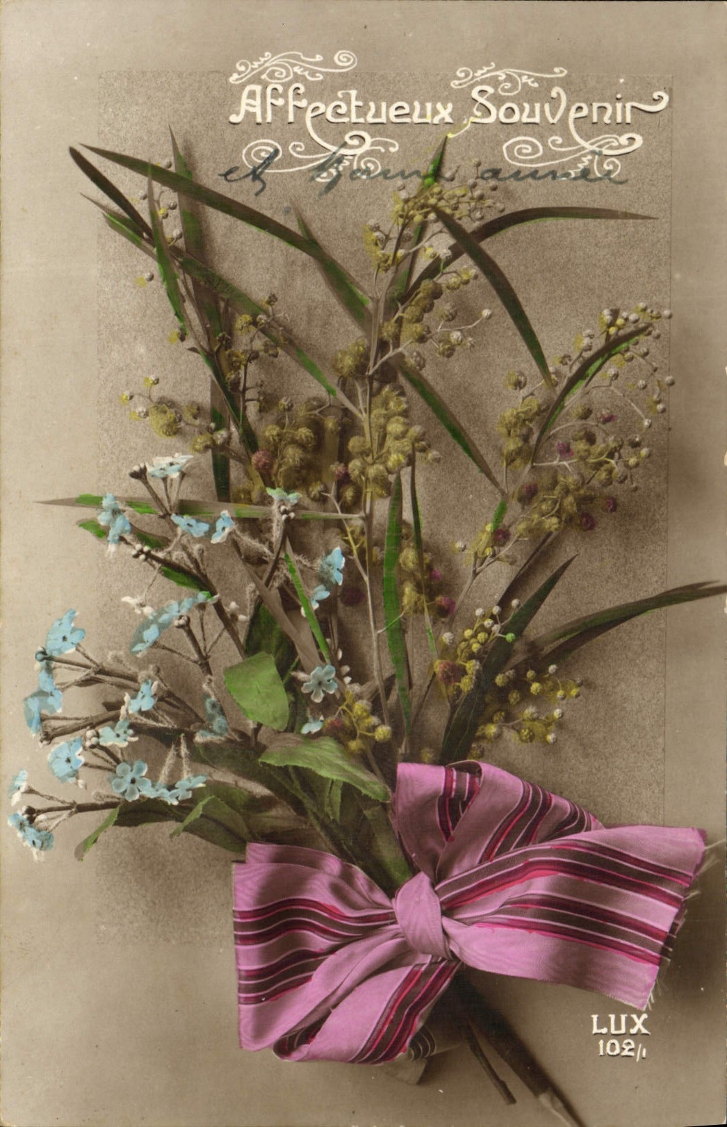 CPA Fantaisie Fleurs