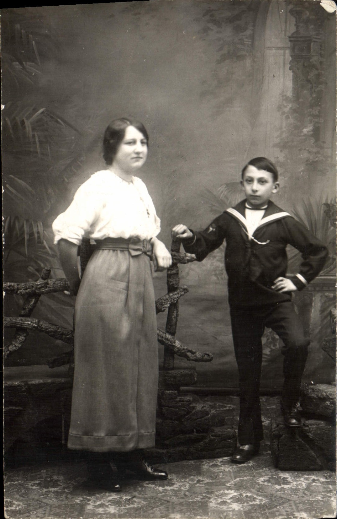 Real photo Woman Miss Marie Cards