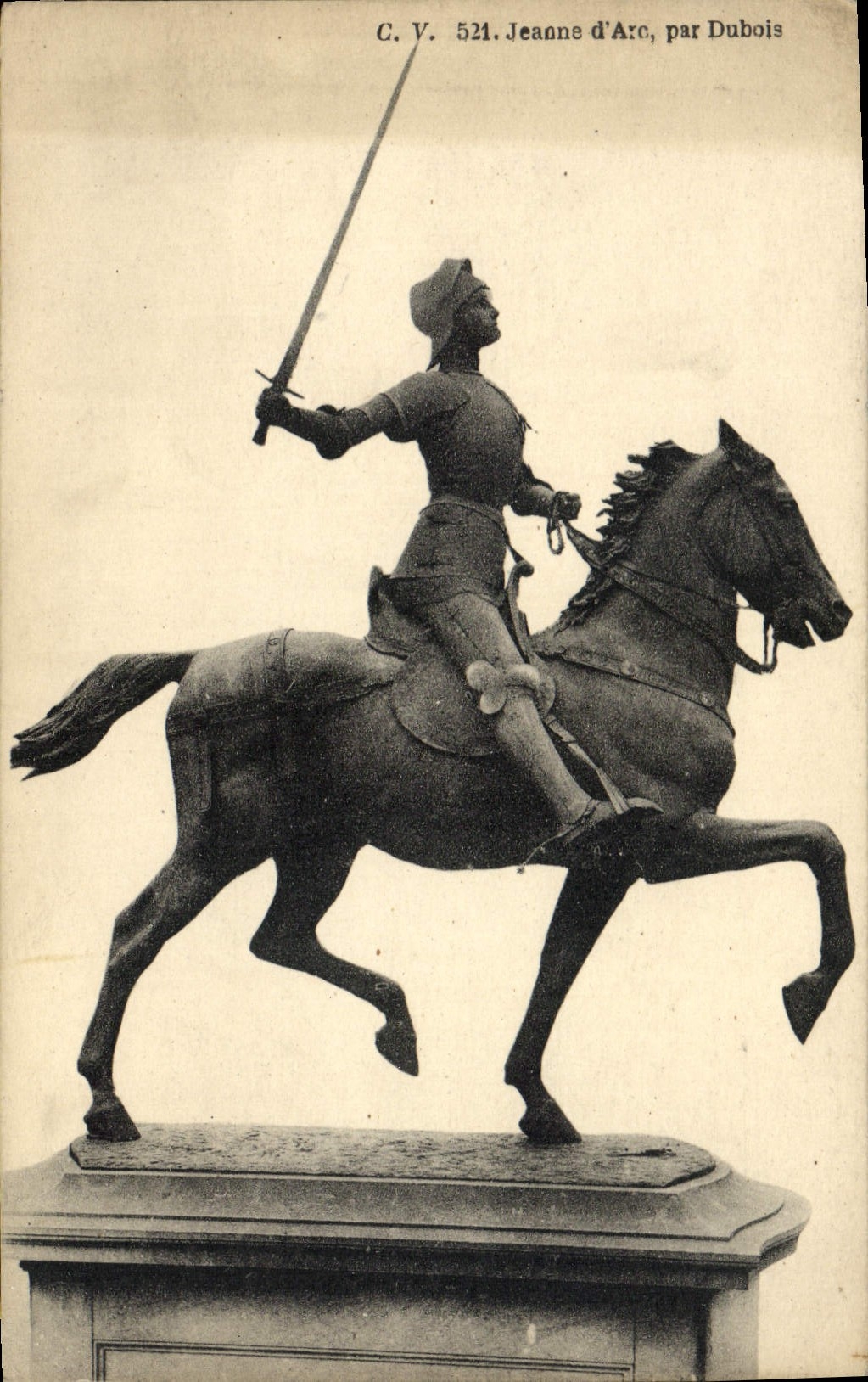 CPA Jeanne d'Arc Par Dubois
