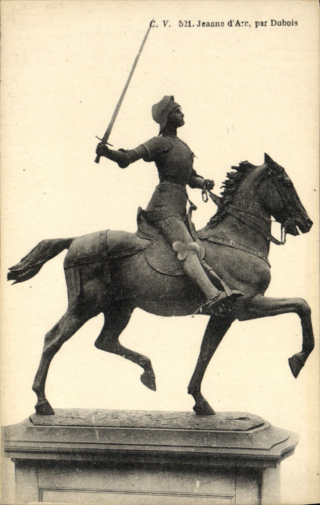 CPA Jeanne d'Arc Par Dubois