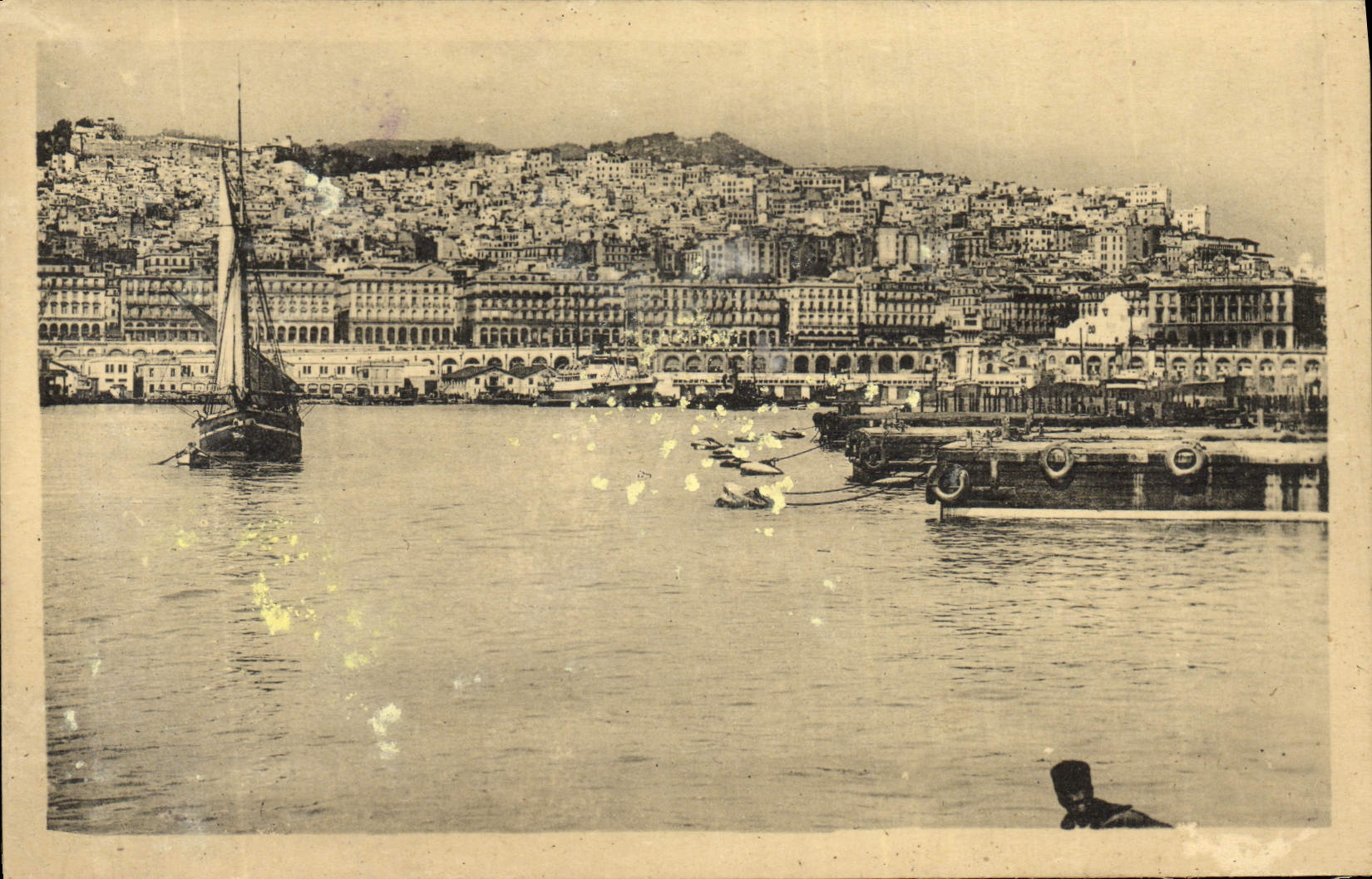 CPA Alger Vu de la Mer