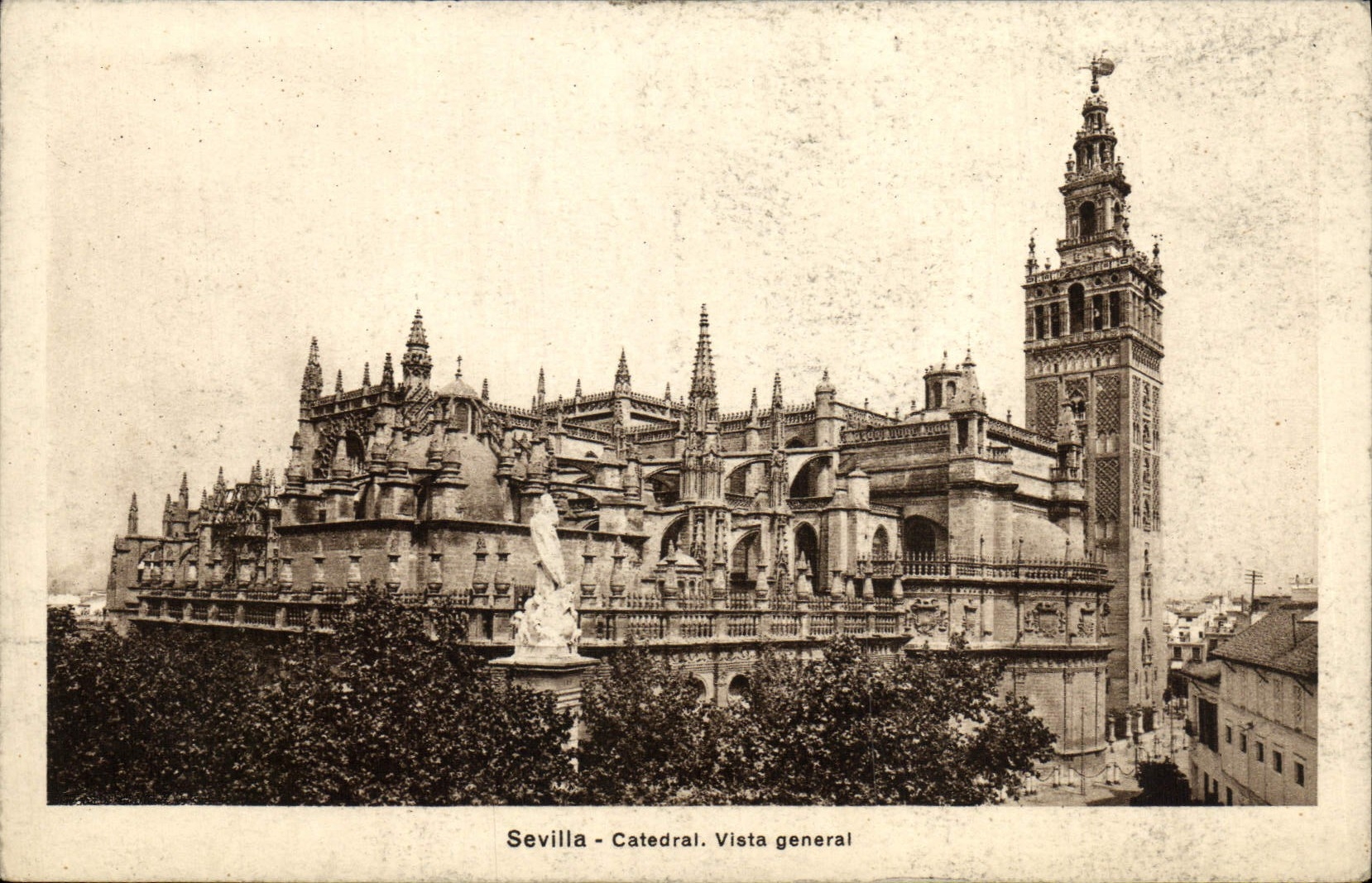CPA Sevilla Catedral Vista General