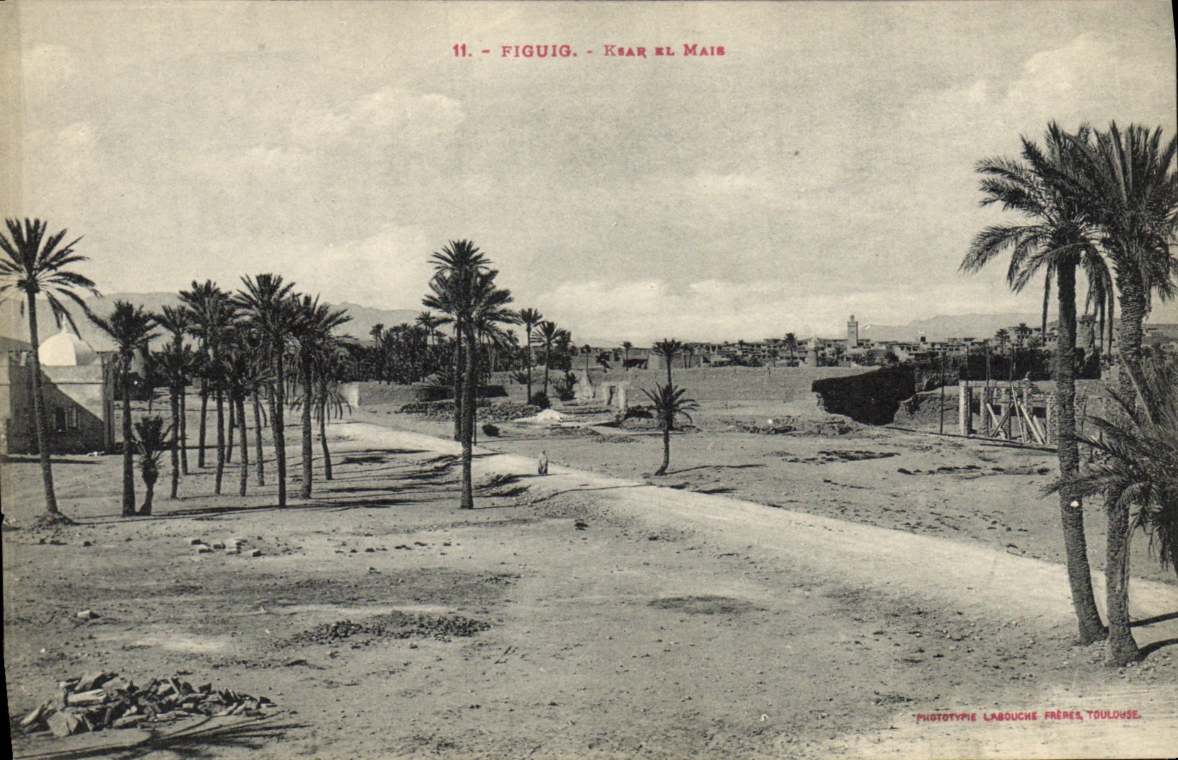 VINTAGE POSTCARD Figuig Ksar el Maib