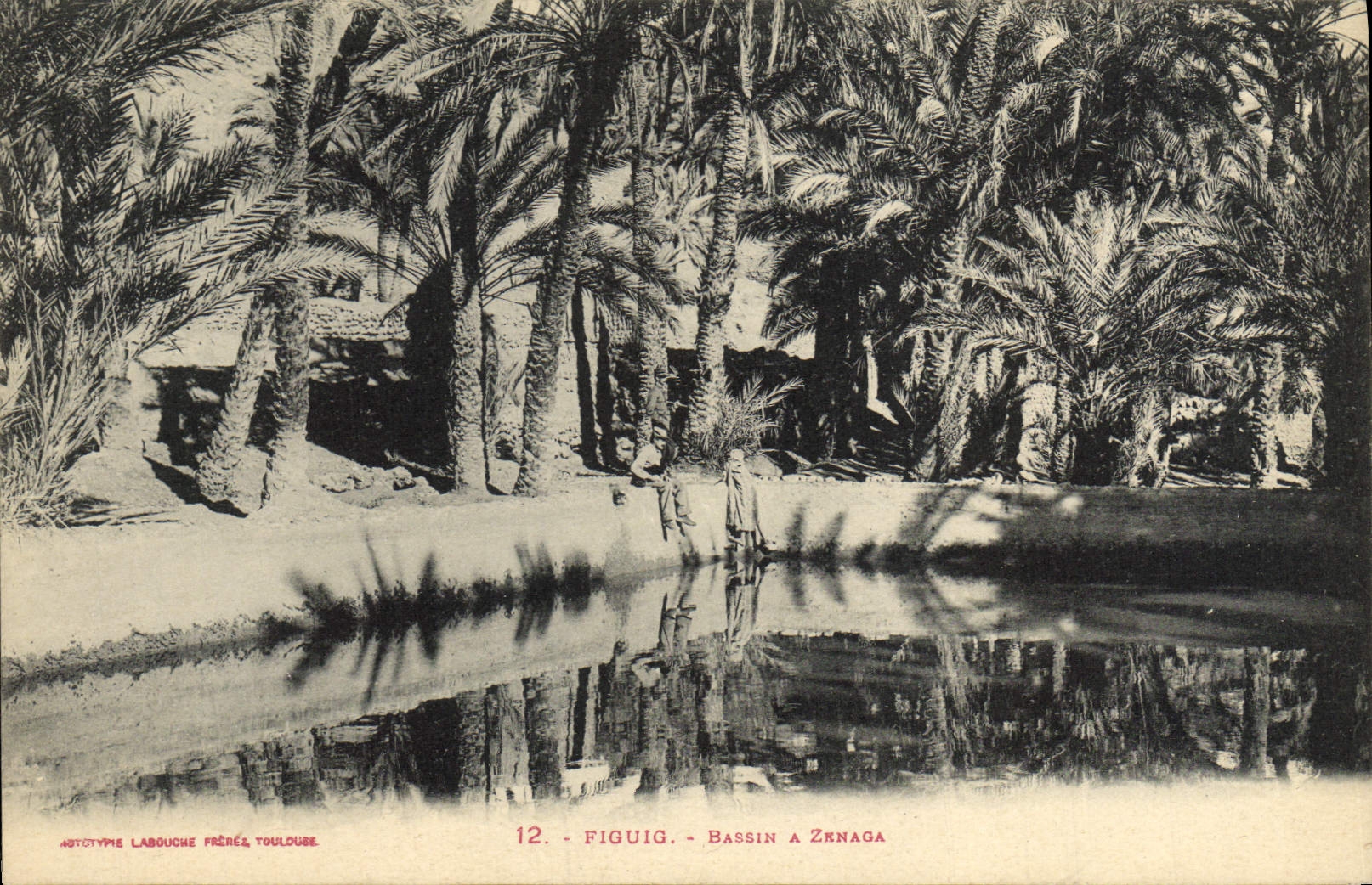 CPA Figuig Bassin a Zenaga