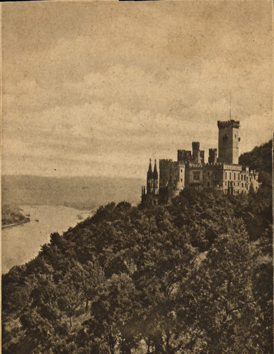 POSTAL Scloss Stolzenfels de la VENDIMIA