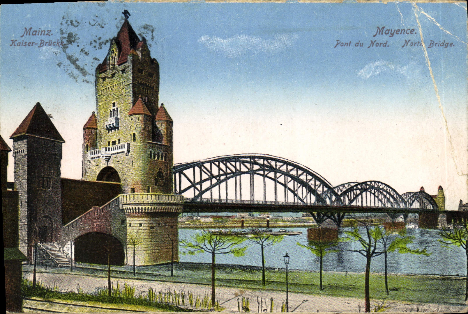 CPA Mainz Kaiser Brucke