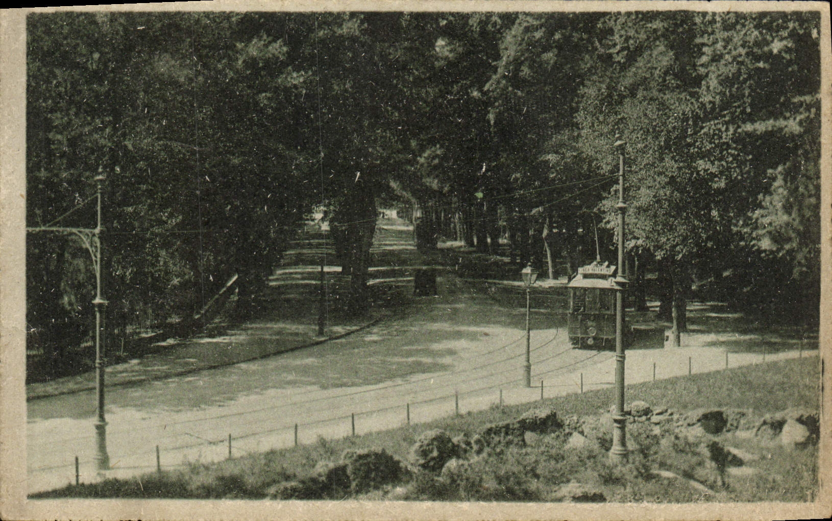CPA Torino Parco del Valentino Tramway