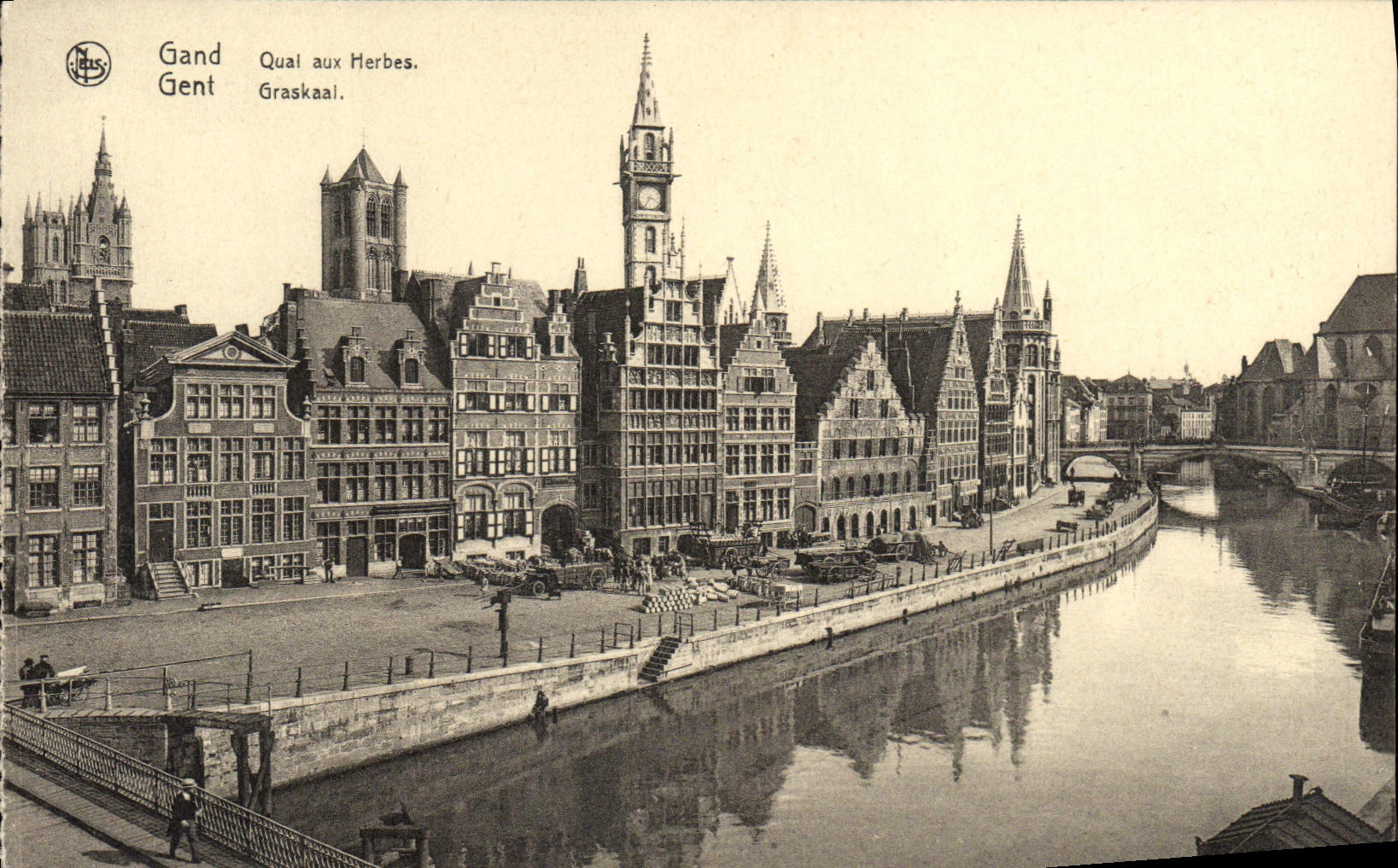CPA Gand Quai aux Herbes 