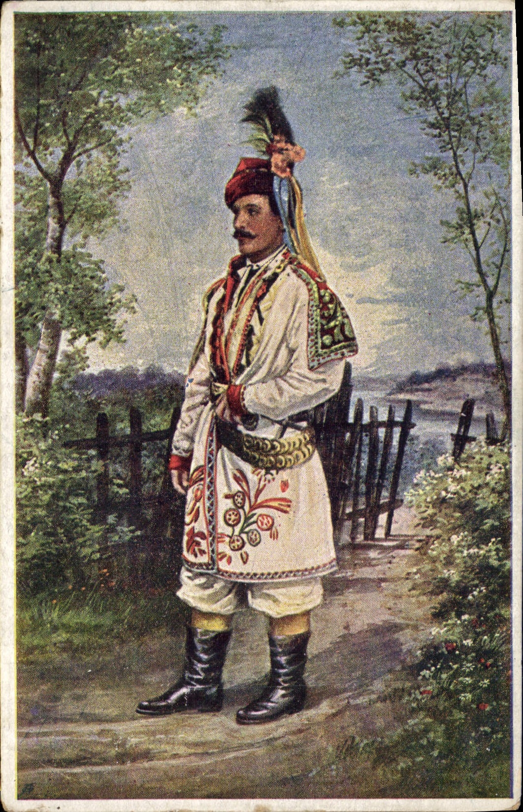 CPA Pawlowski Folklore 