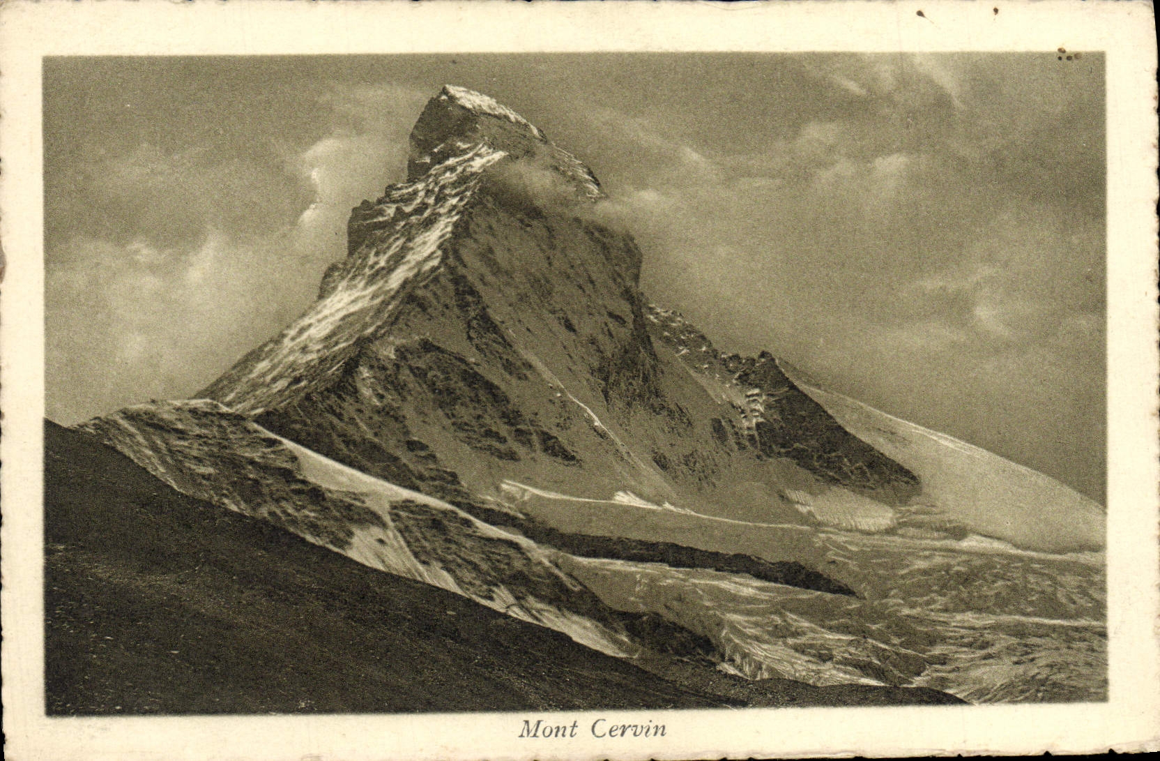 VINTAGE POSTCARD Cervin Mount