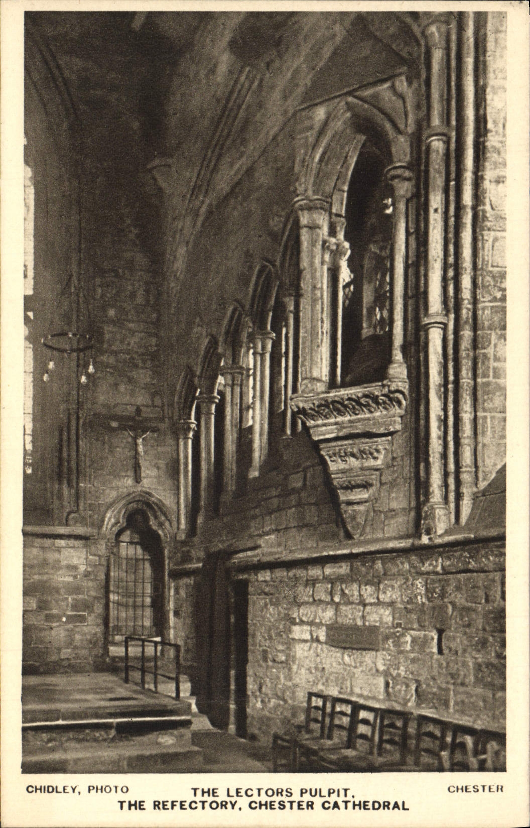 CPA The Lectors Pulpit The Refectory Chester Cathedral