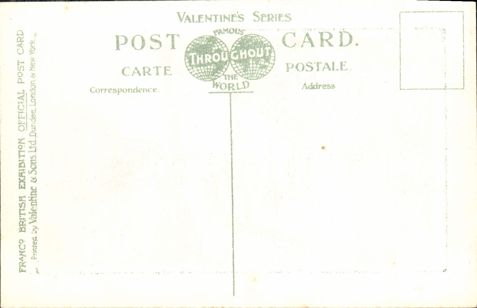 La columnata de la POSTAL de la VENDIMIA adentro escurr la exposición británica Londres de Nonour Franco