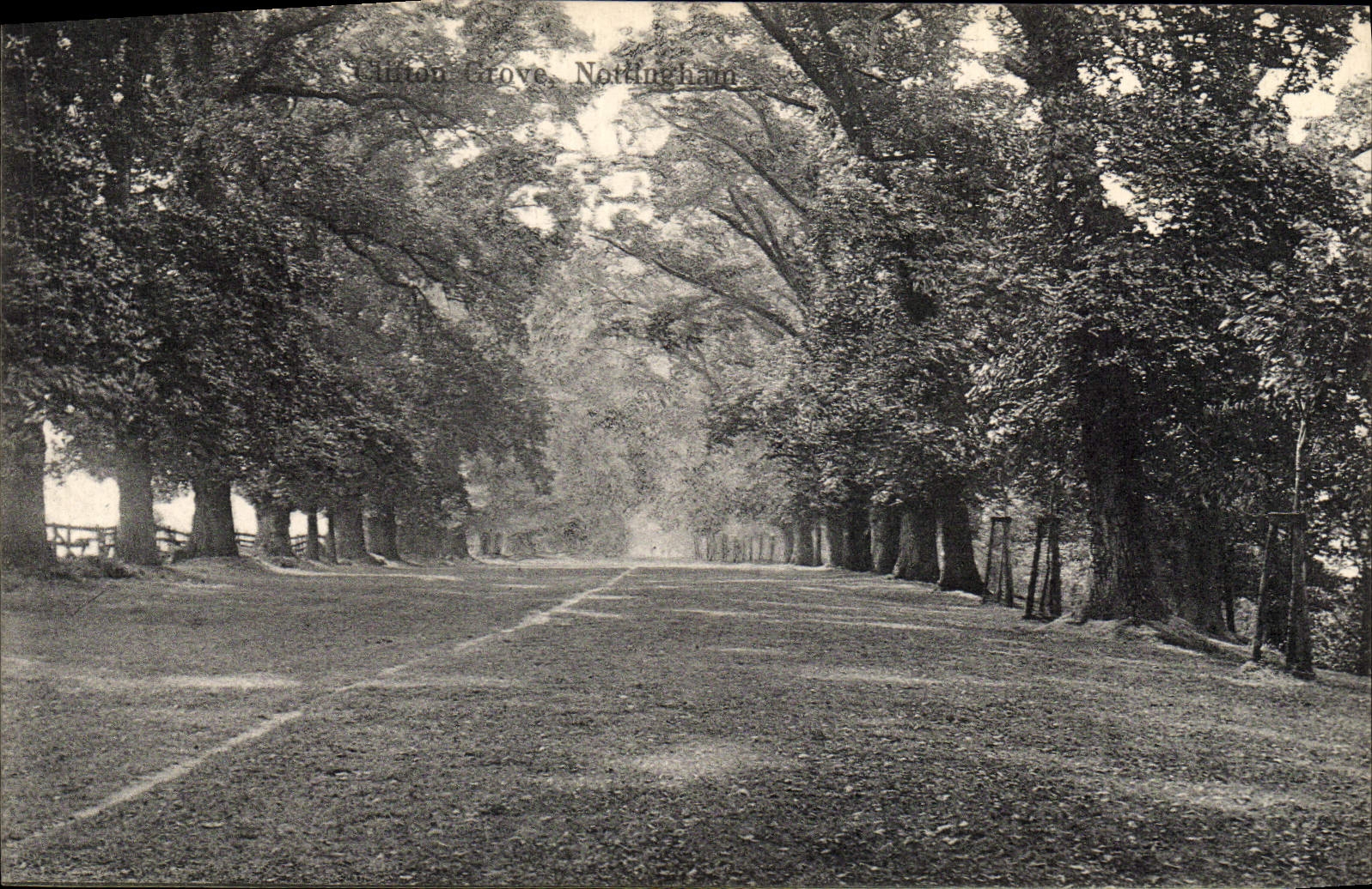 VINTAGE POSTCARD CLifton Grove Nottingham