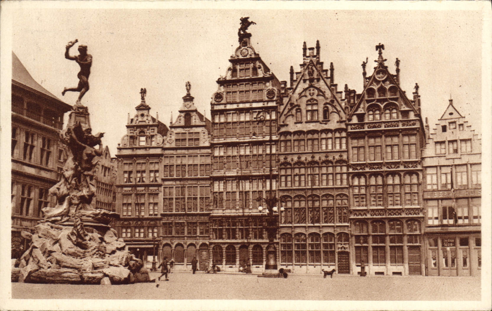 CPA Anvers Maisons Des Corporatione