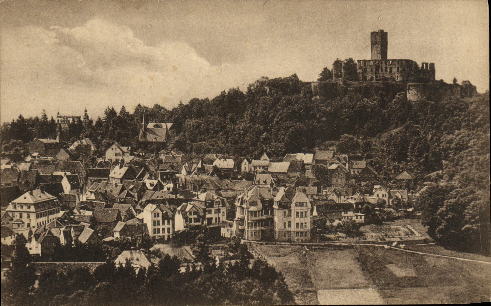 VINTAGE POSTCARD Konigstein Taunus